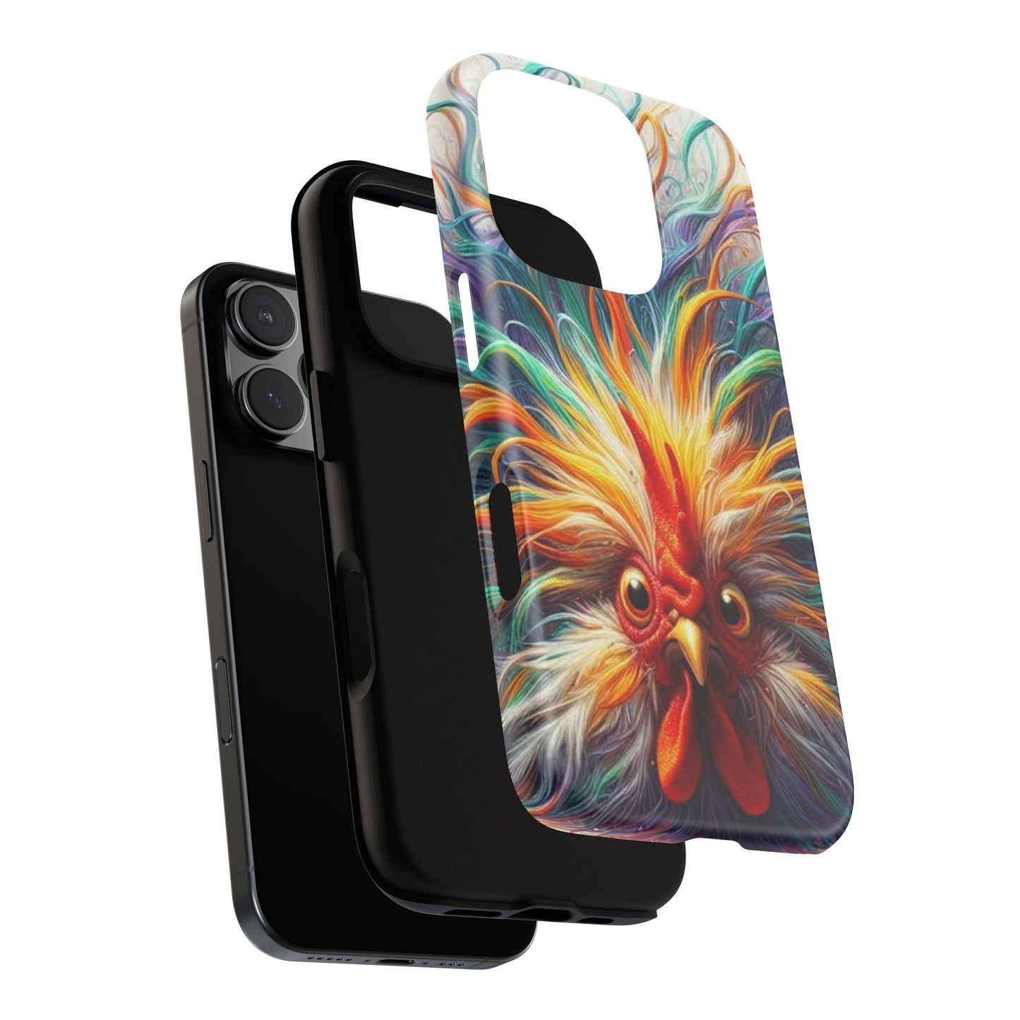 Phone Case - Frazzled Feather Friend Tough Case