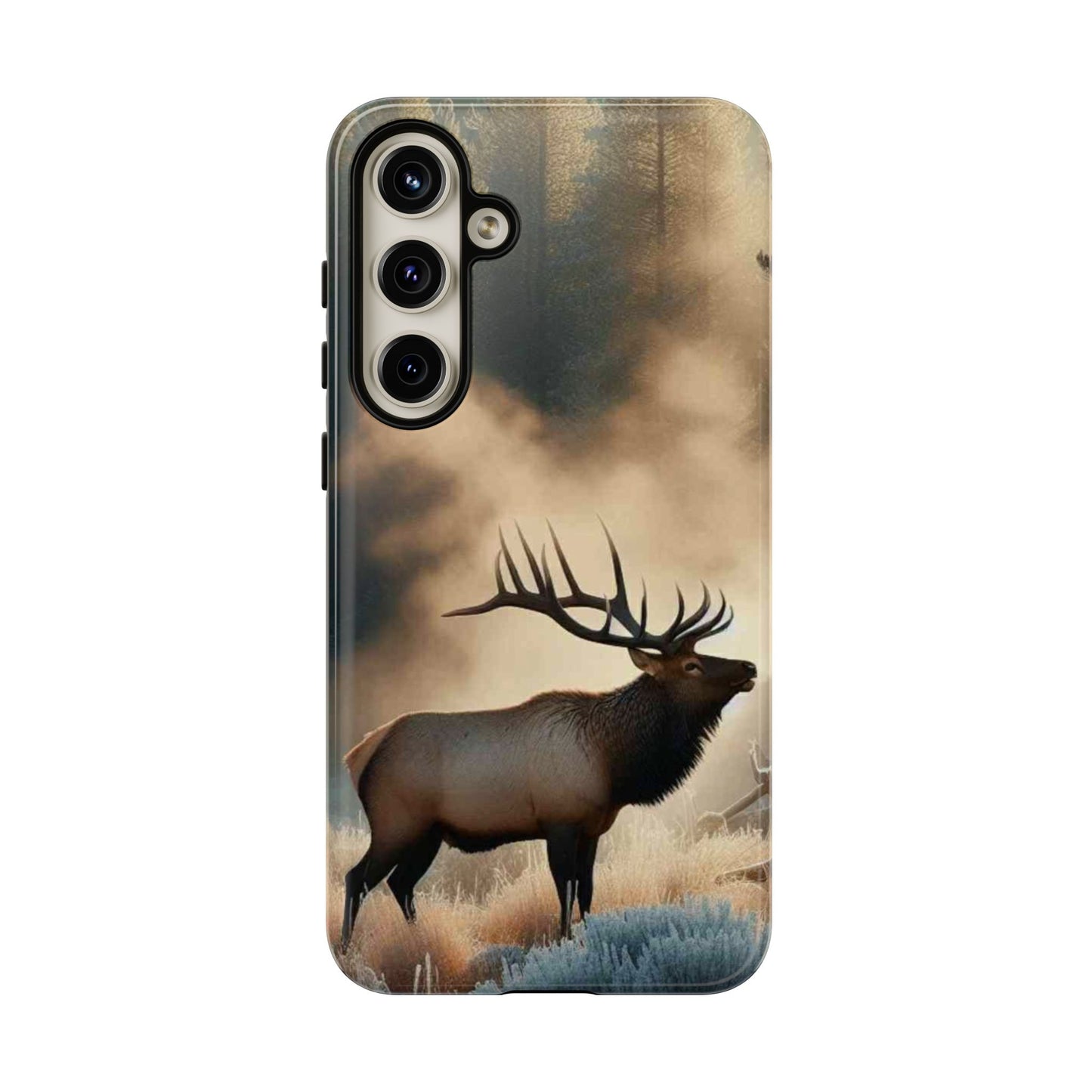Phone Case - Elk on a Frosty Morning Design