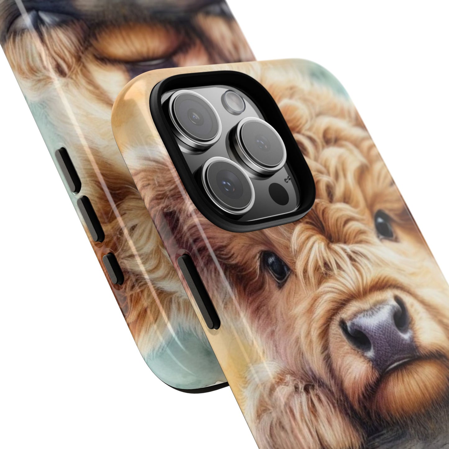 Tough Cases - Cute Highland Cow iPhone Case