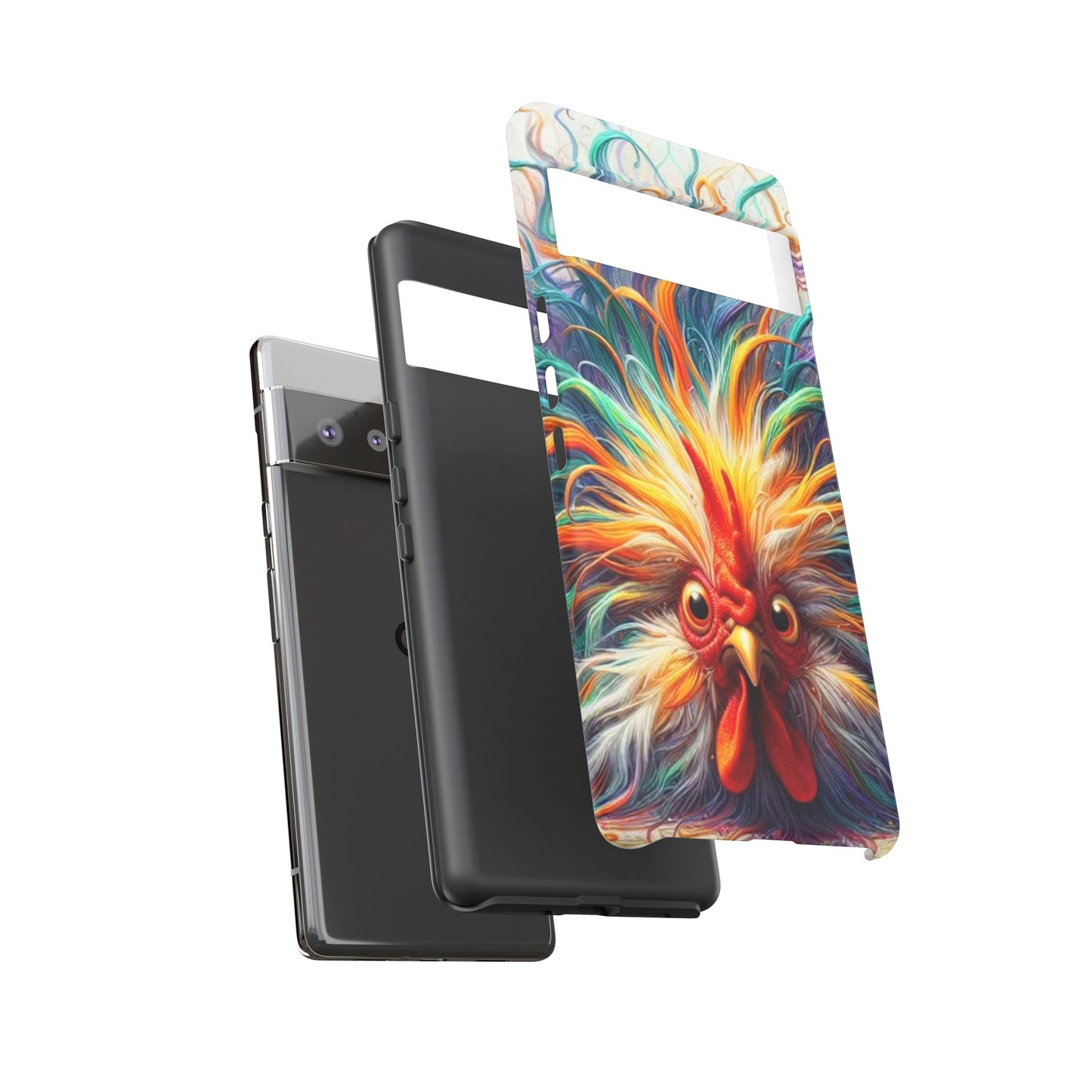 Phone Case - Frazzled Feather Friend Tough Case