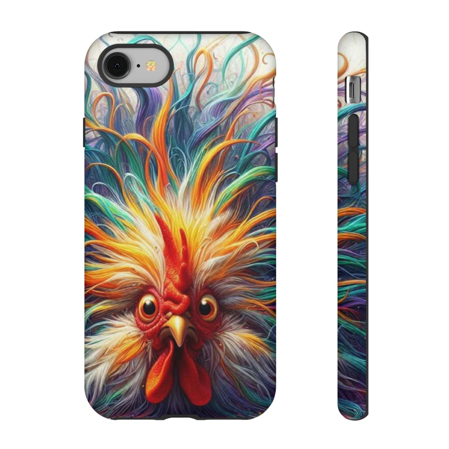 Phone Case - Frazzled Feather Friend Tough Case