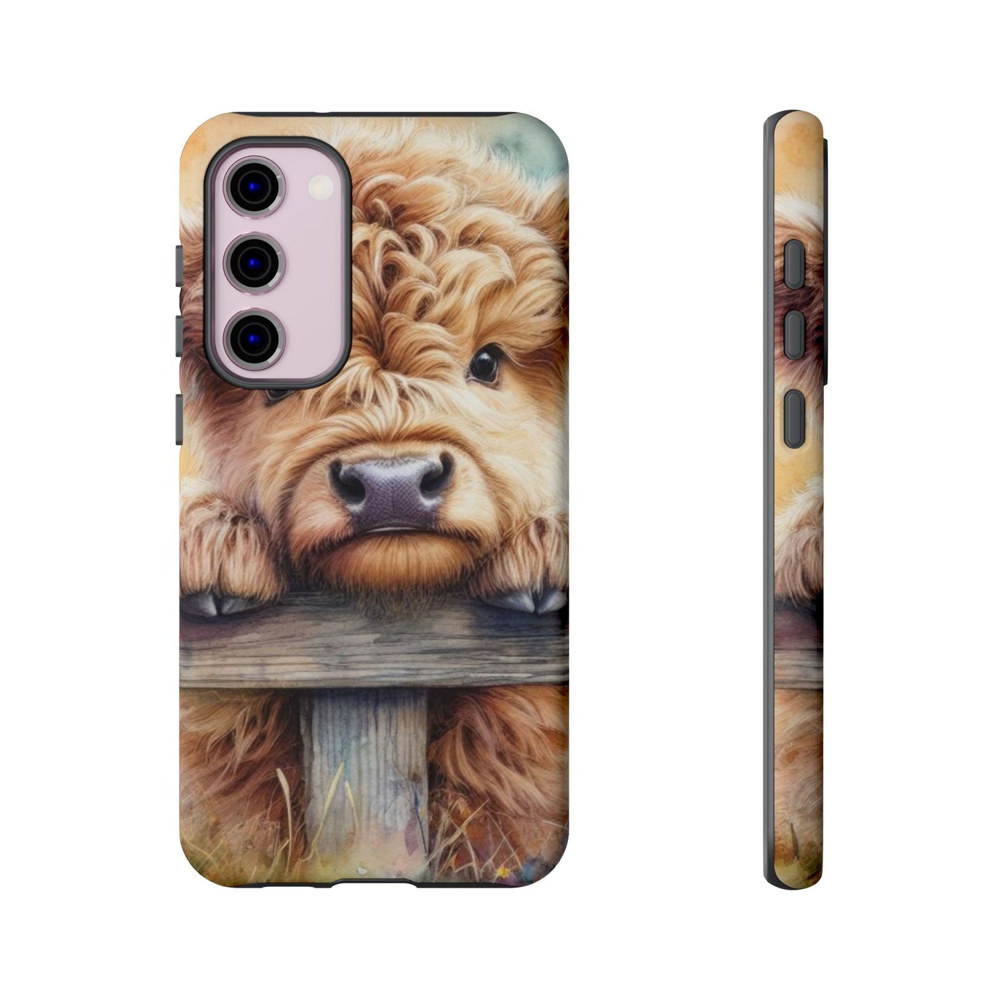 Tough Cases - Cute Highland Cow iPhone Case