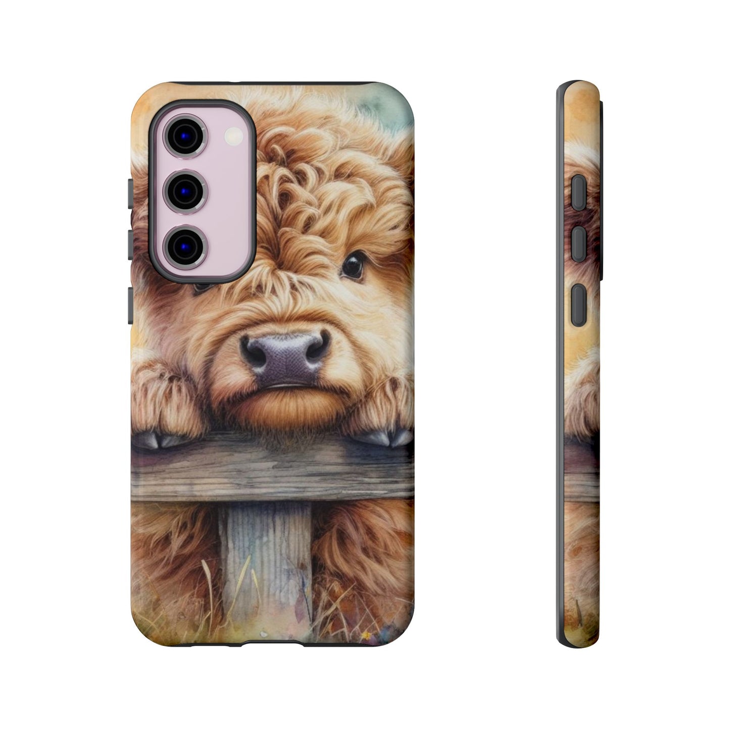 Tough Cases - Cute Highland Cow iPhone Case