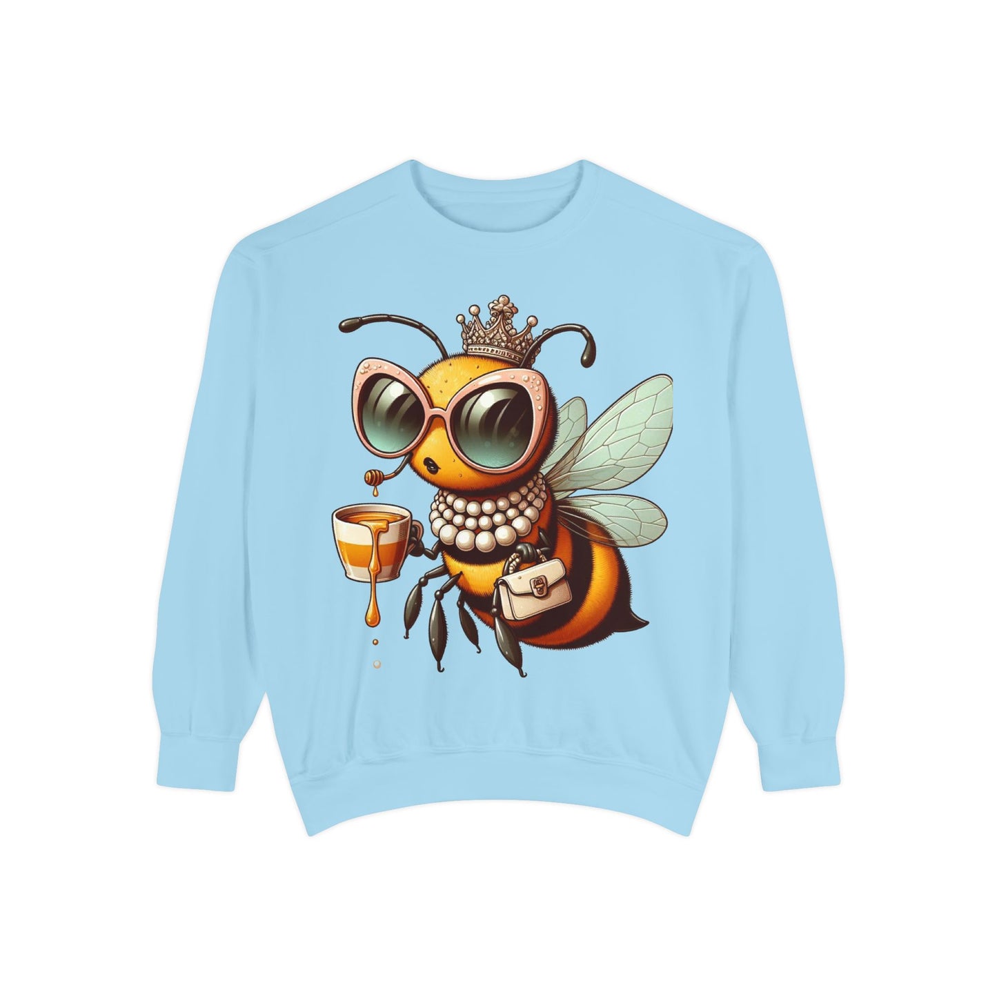 Unisex Garment-Dyed Sweatshirt bougie bee