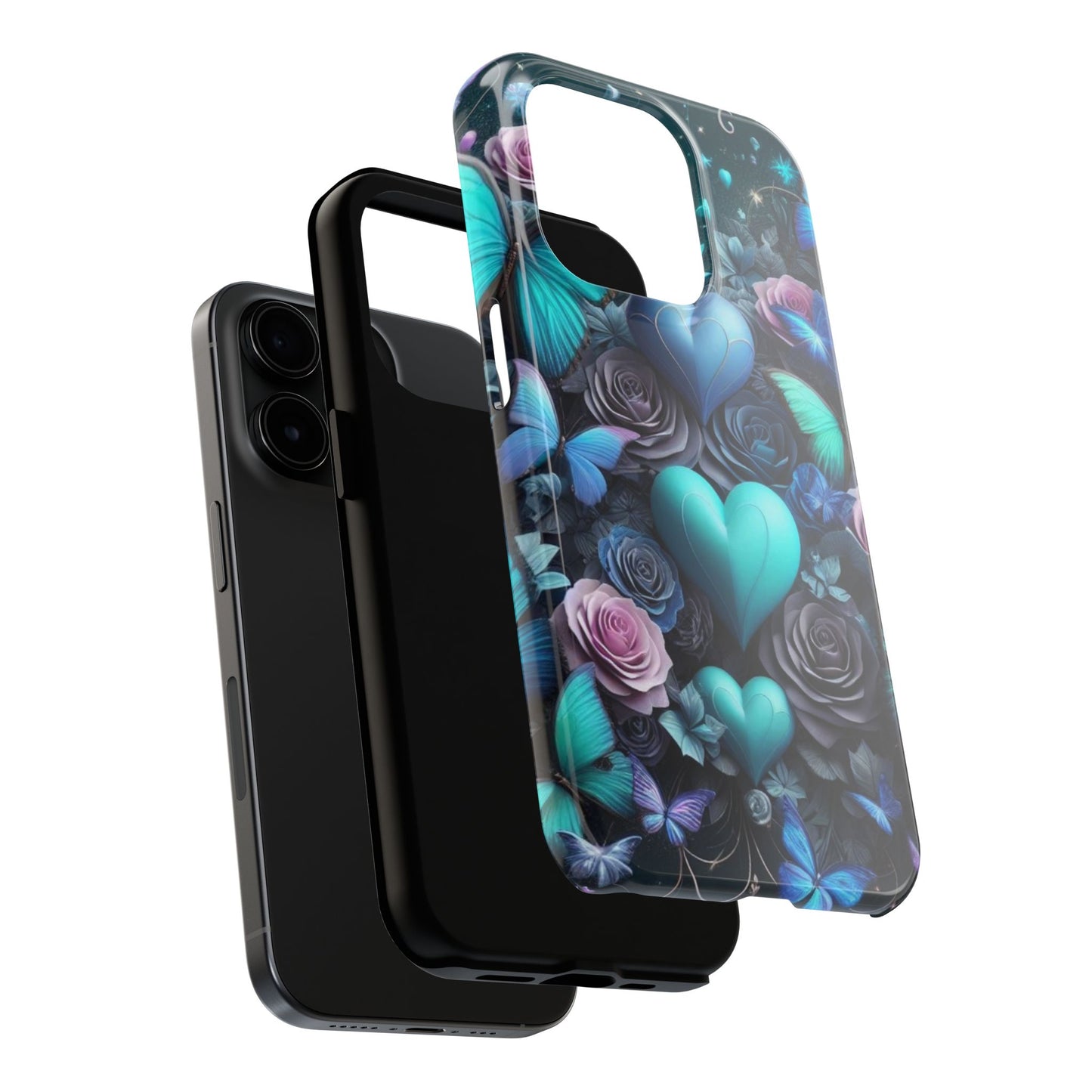 Tough Phone Cases butterfly heart