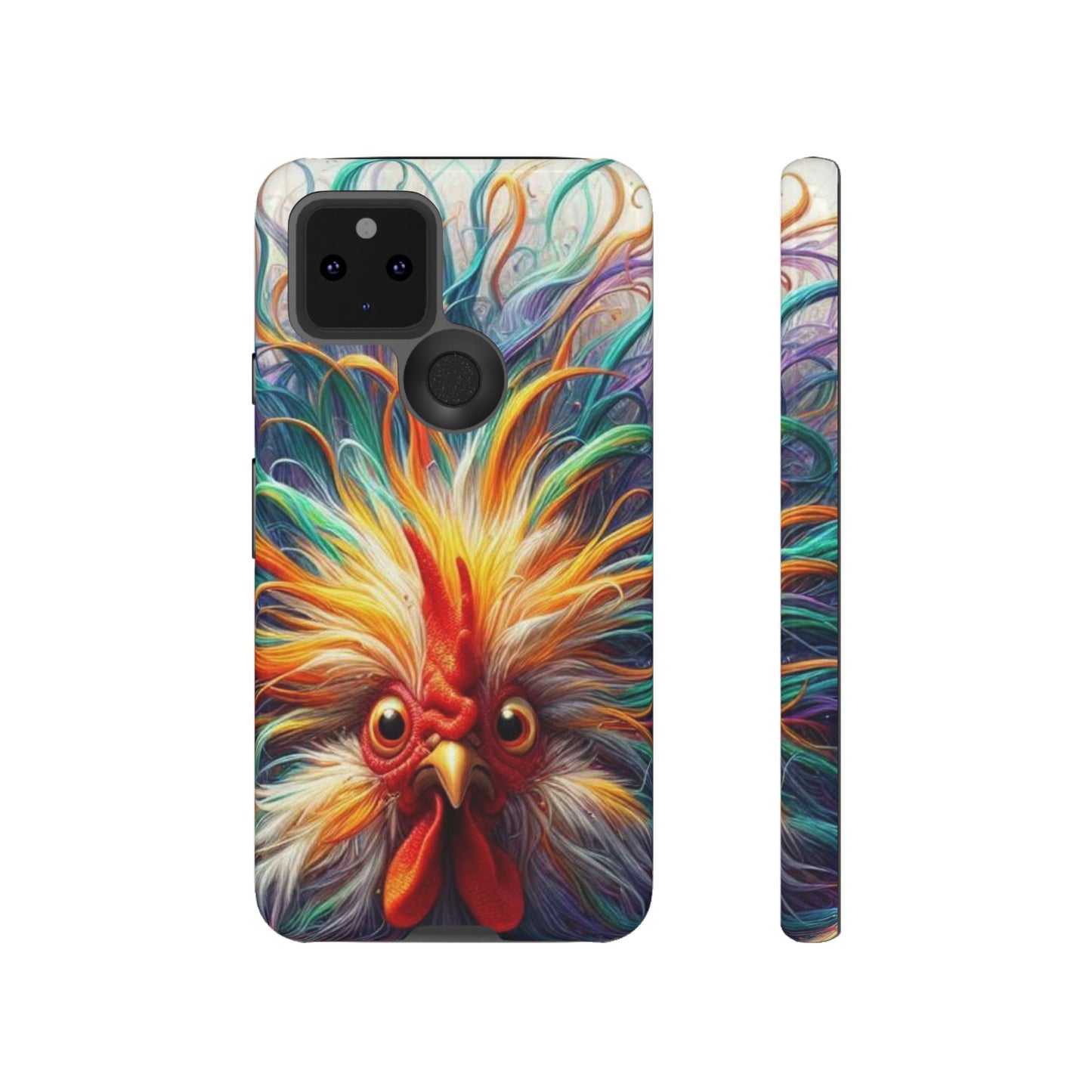 Phone Case - Frazzled Feather Friend Tough Case