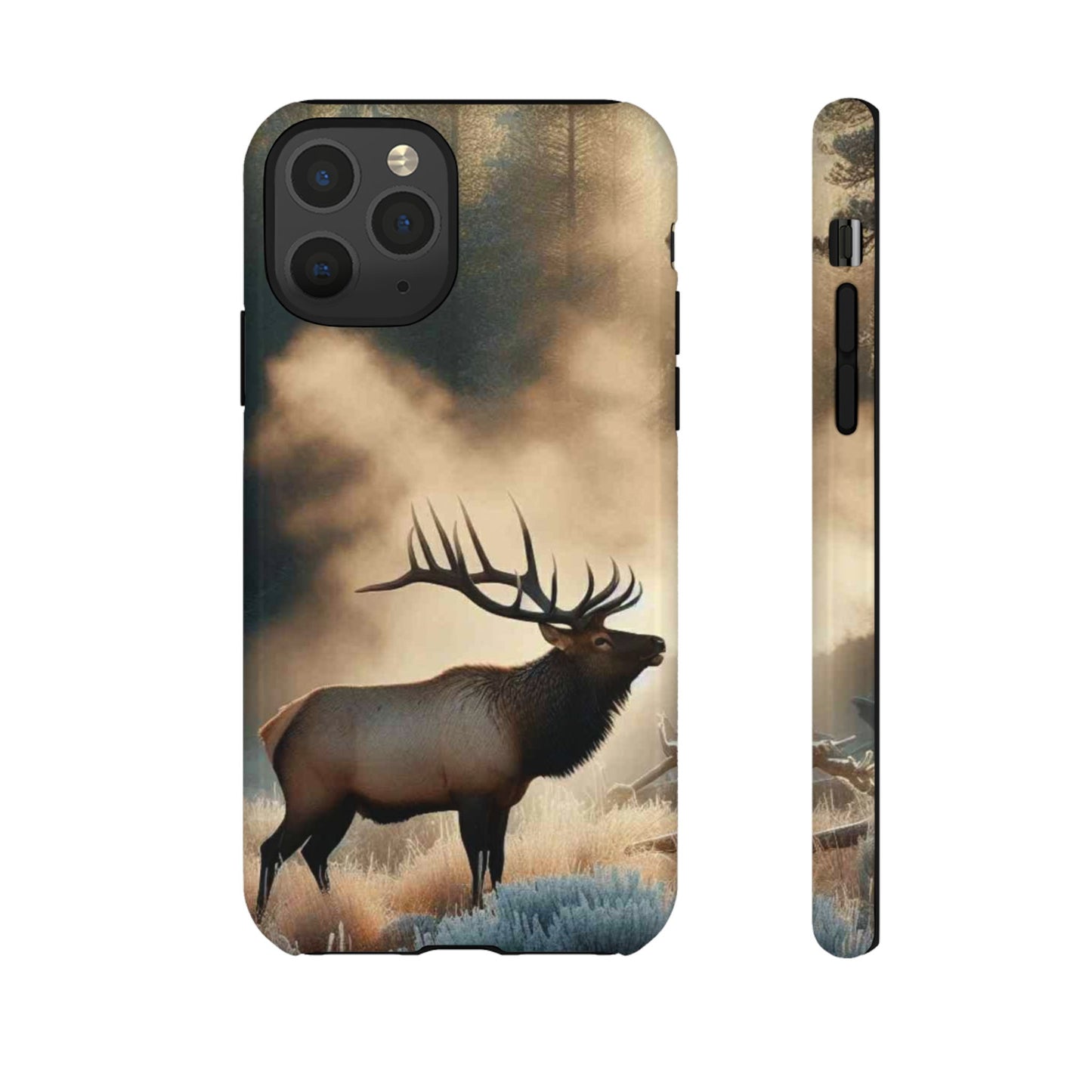 Phone Case - Elk on a Frosty Morning Design