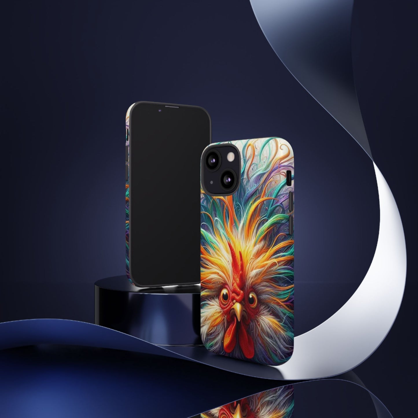 Phone Case - Frazzled Feather Friend Tough Case