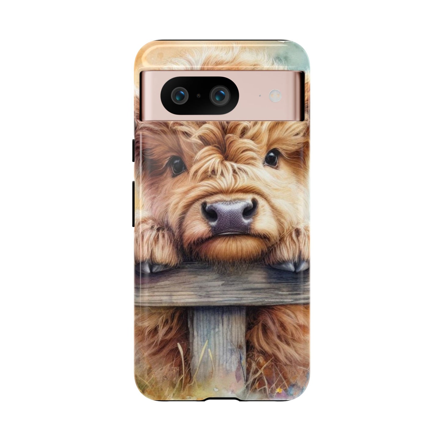 Tough Cases - Cute Highland Cow iPhone Case
