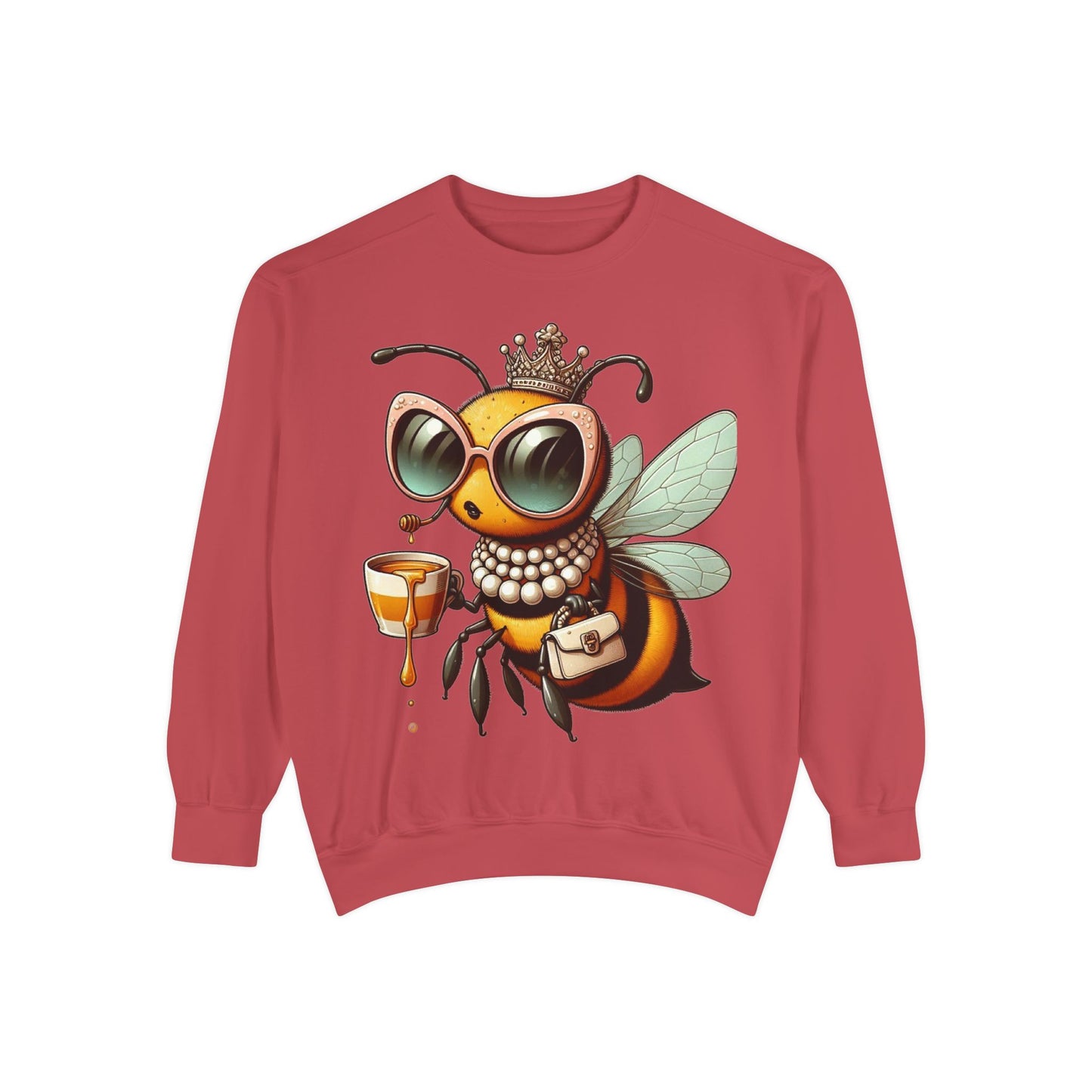 Unisex Garment-Dyed Sweatshirt bougie bee