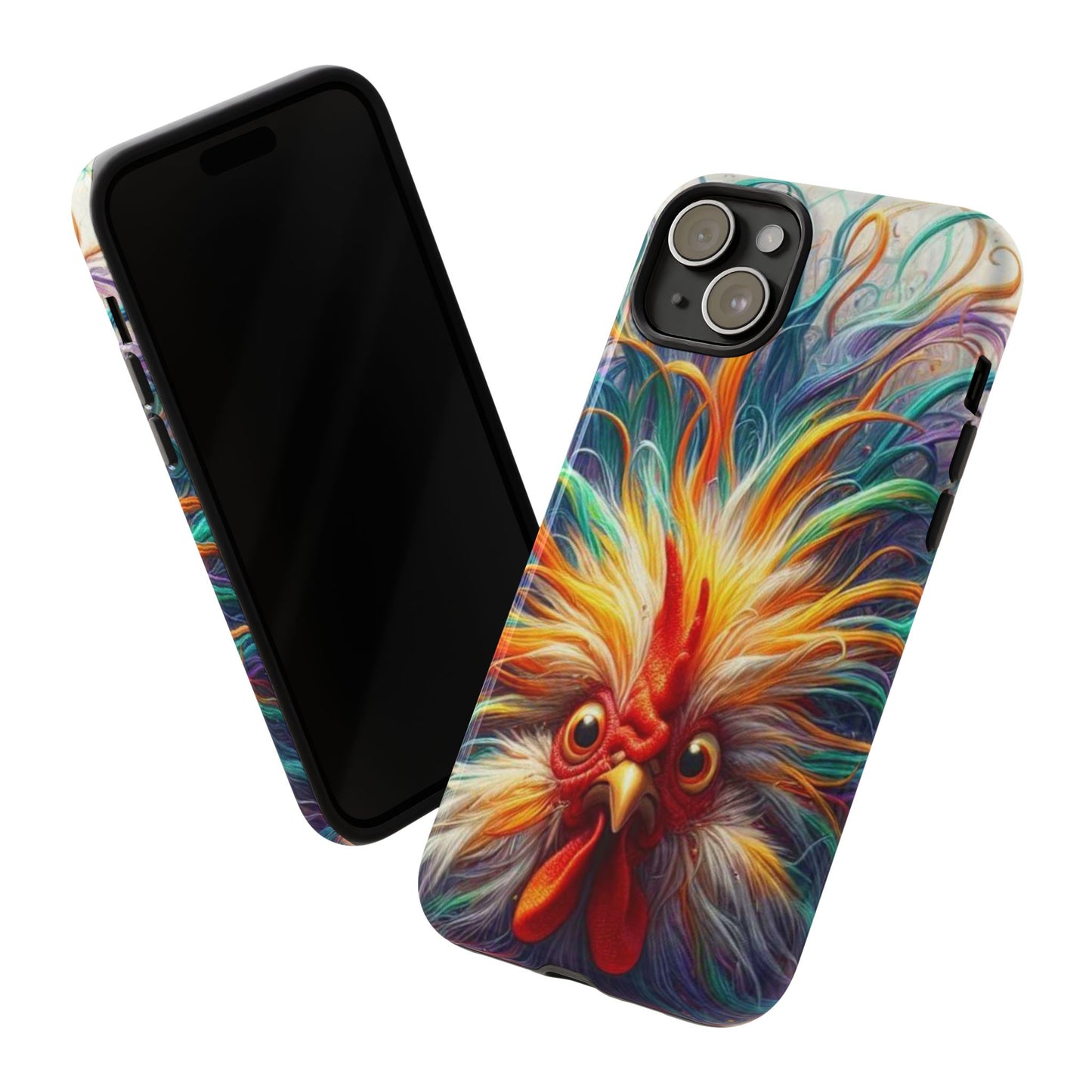 Phone Case - Frazzled Feather Friend Tough Case