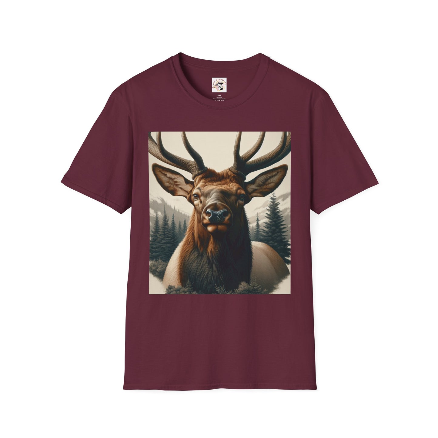 Unisex Softstyle T-Shirt - Elk