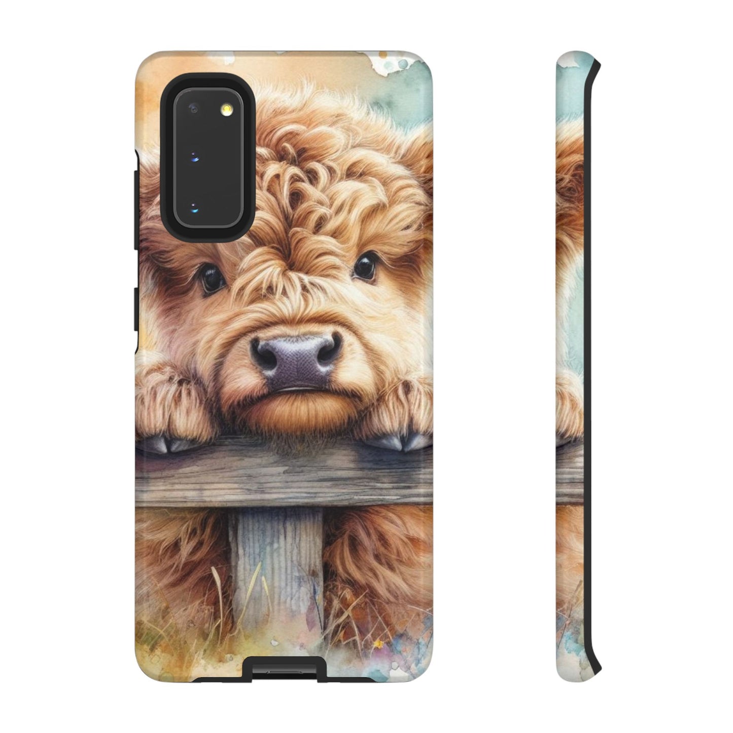 Tough Cases - Cute Highland Cow iPhone Case