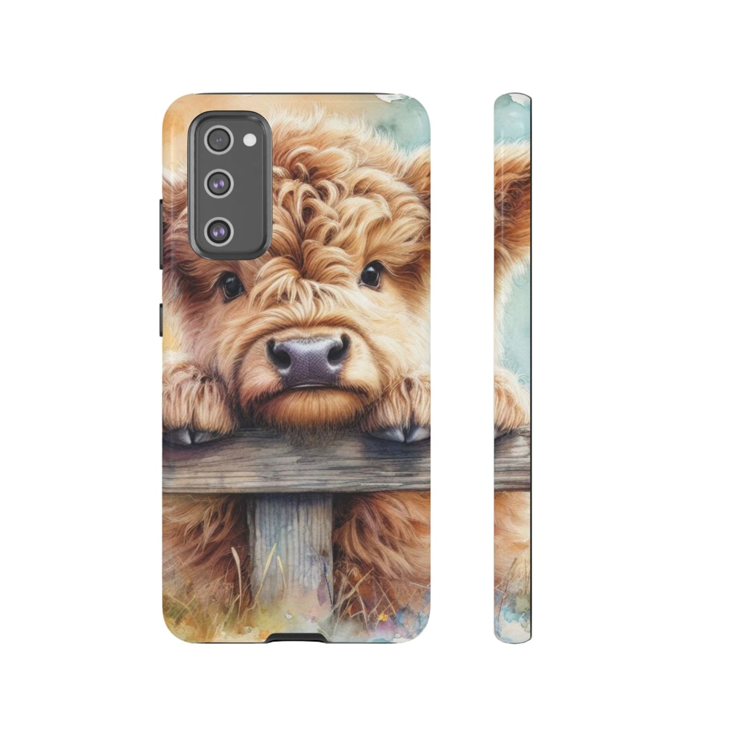 Tough Cases - Cute Highland Cow iPhone Case