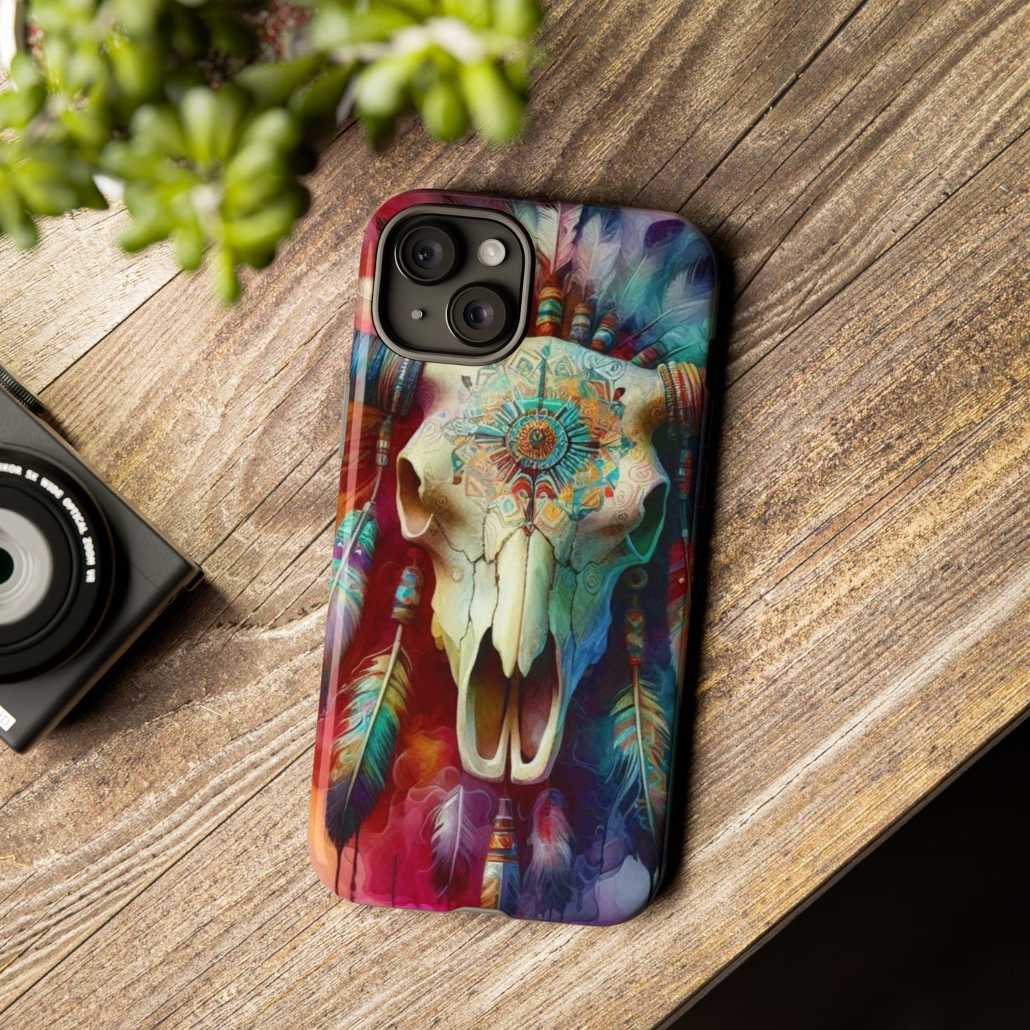 Tough Cases bull skull