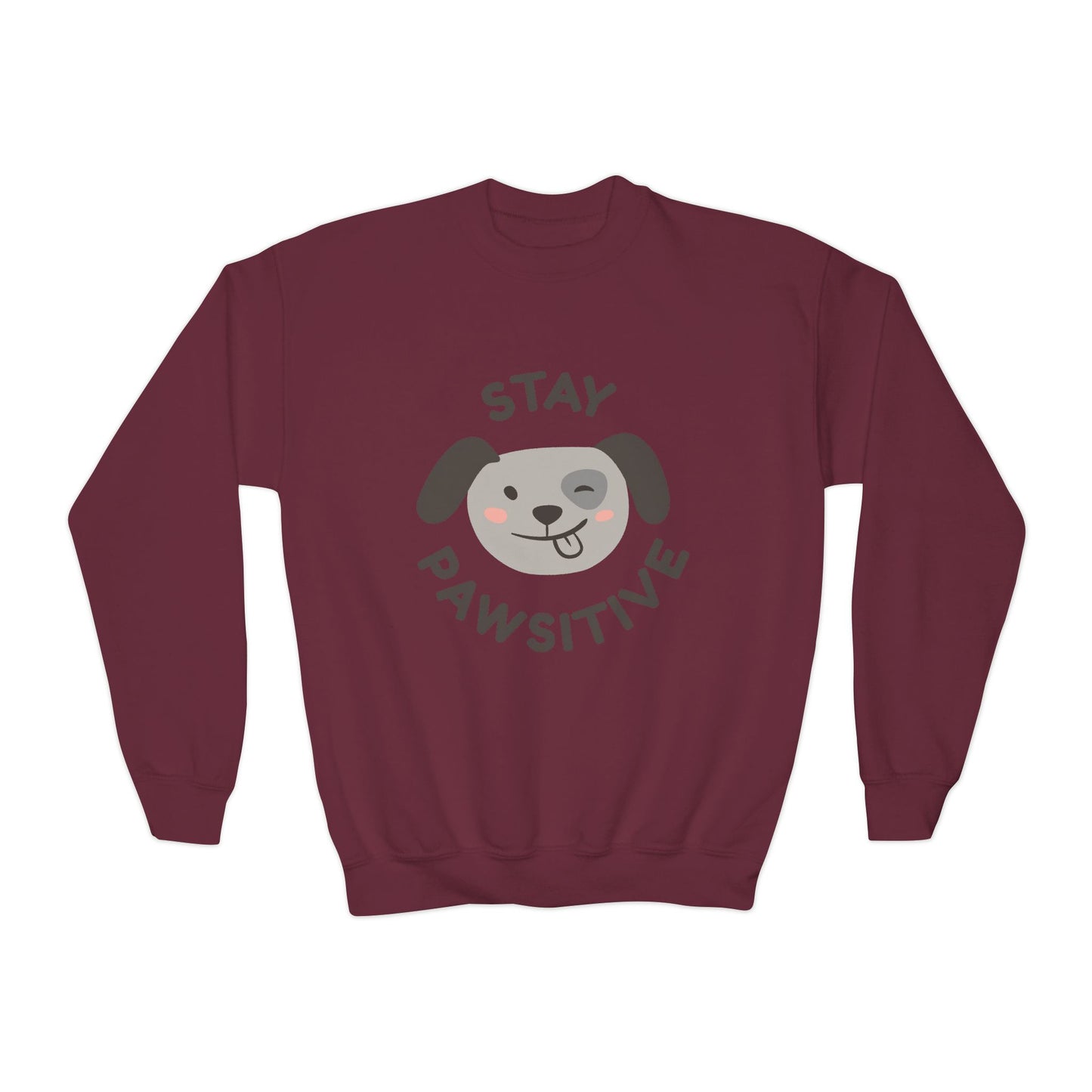 Stay Pawsitive Youth Sweatshirt
