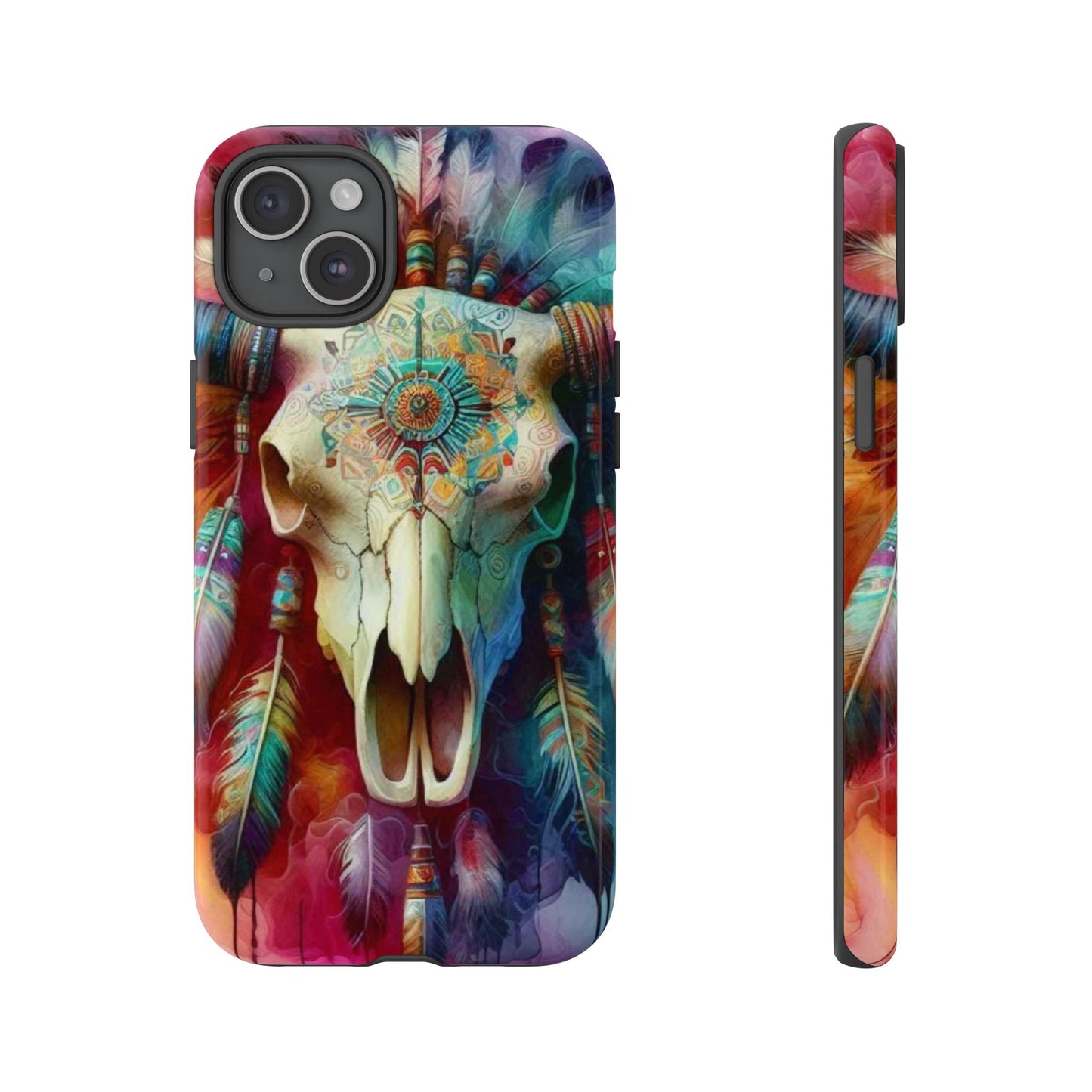 Tough Cases bull skull
