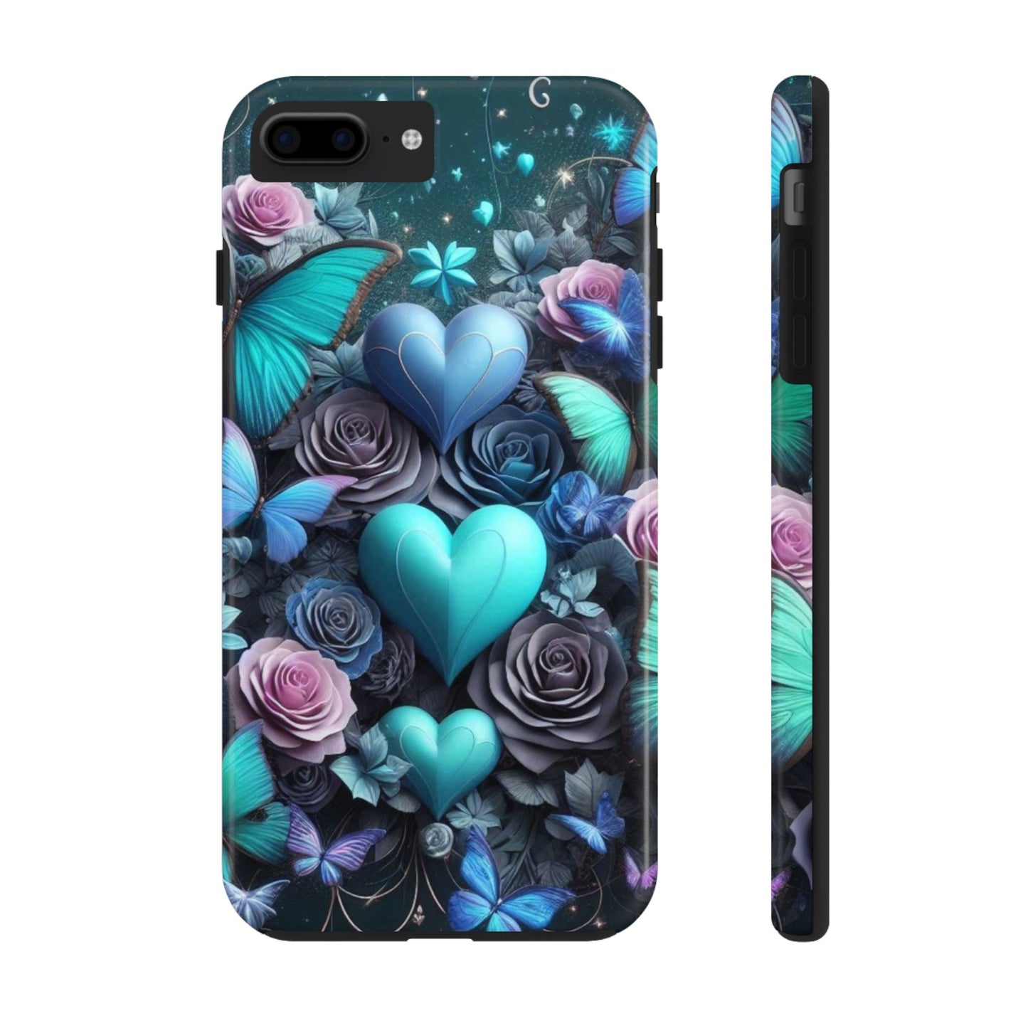 Tough Phone Cases butterfly heart