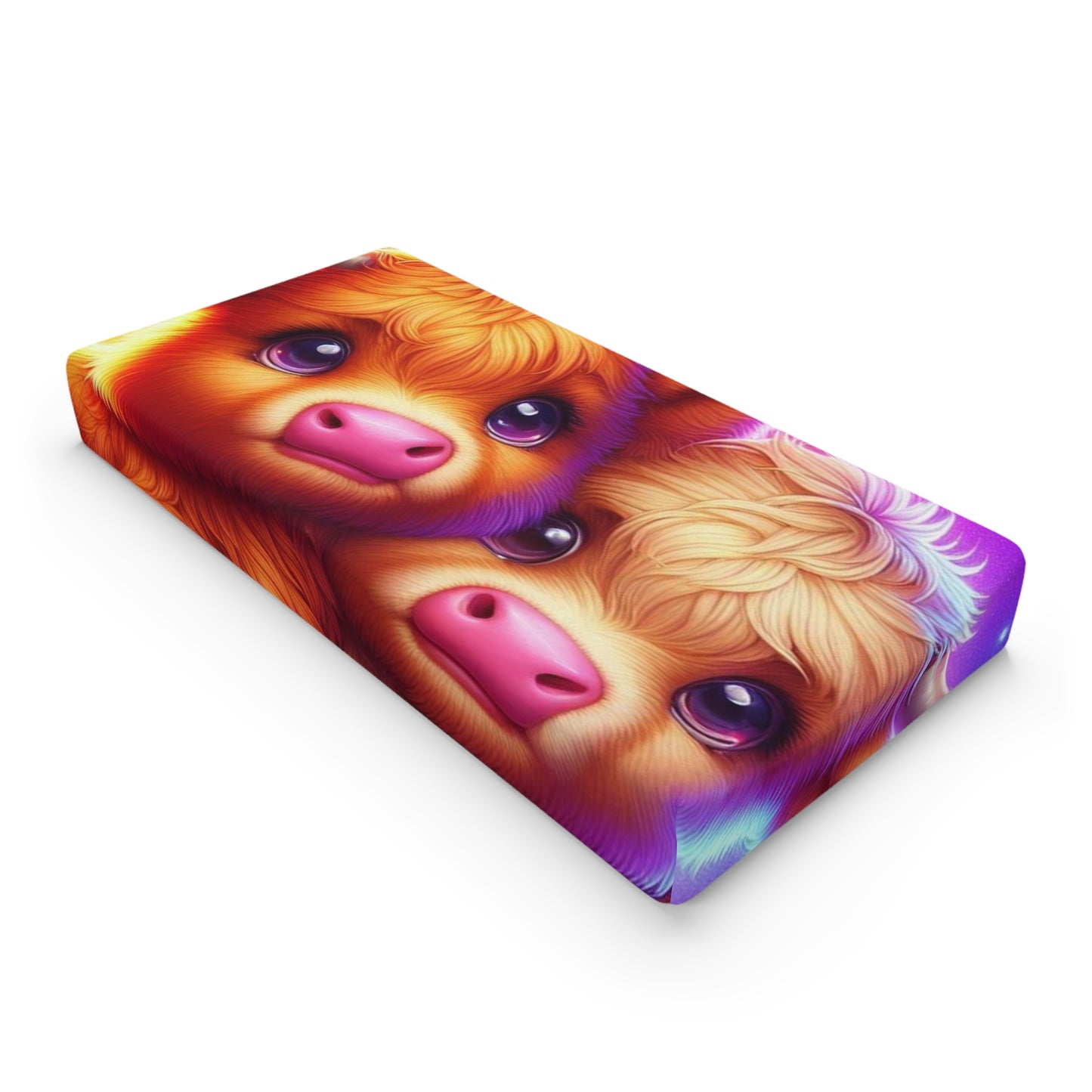 Baby Changing Pad Cover - cow cuddles