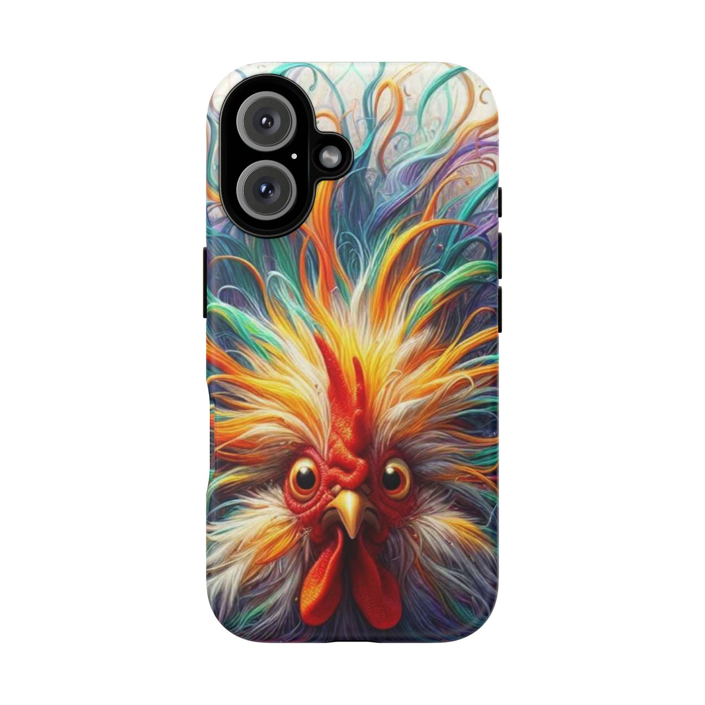 Phone Case - Frazzled Feather Friend Tough Case
