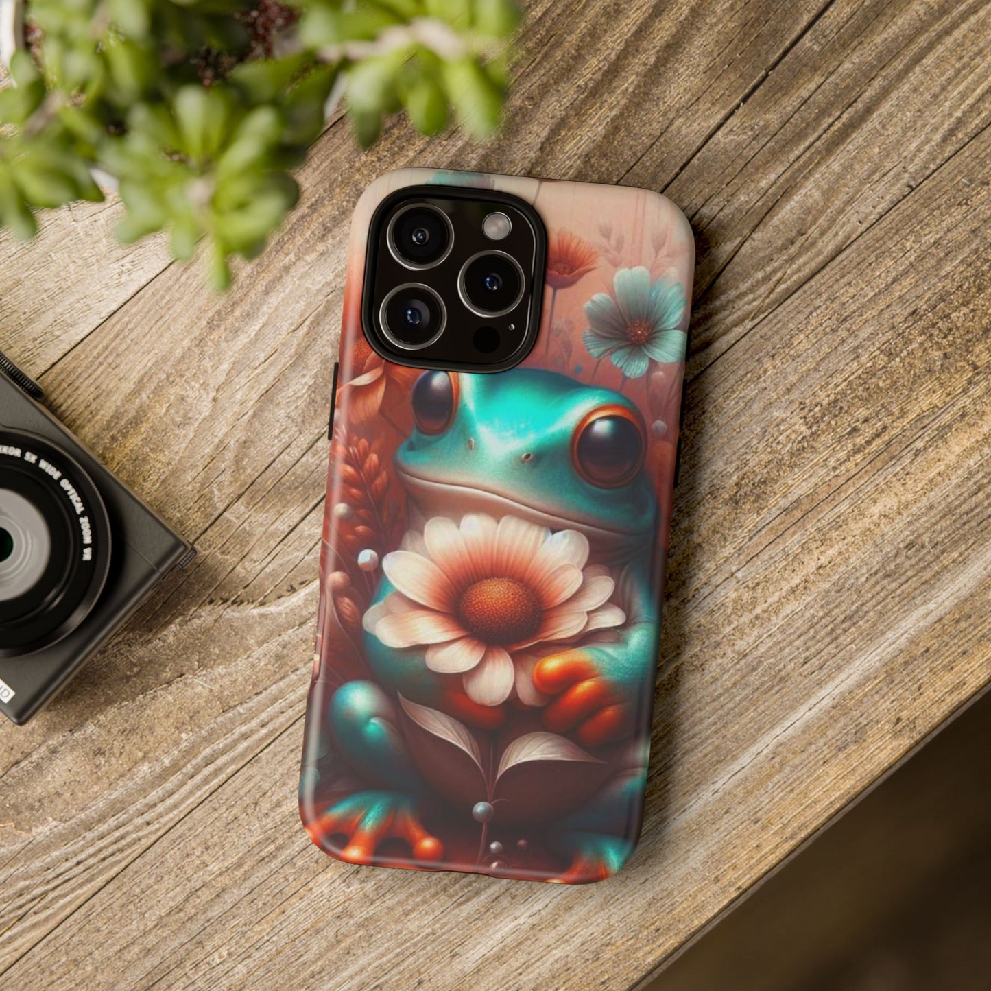 Phone Case Froggy Flower Days Tough Cases