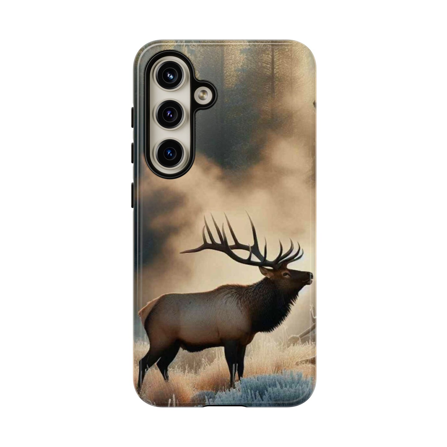 Phone Case - Elk on a Frosty Morning Design