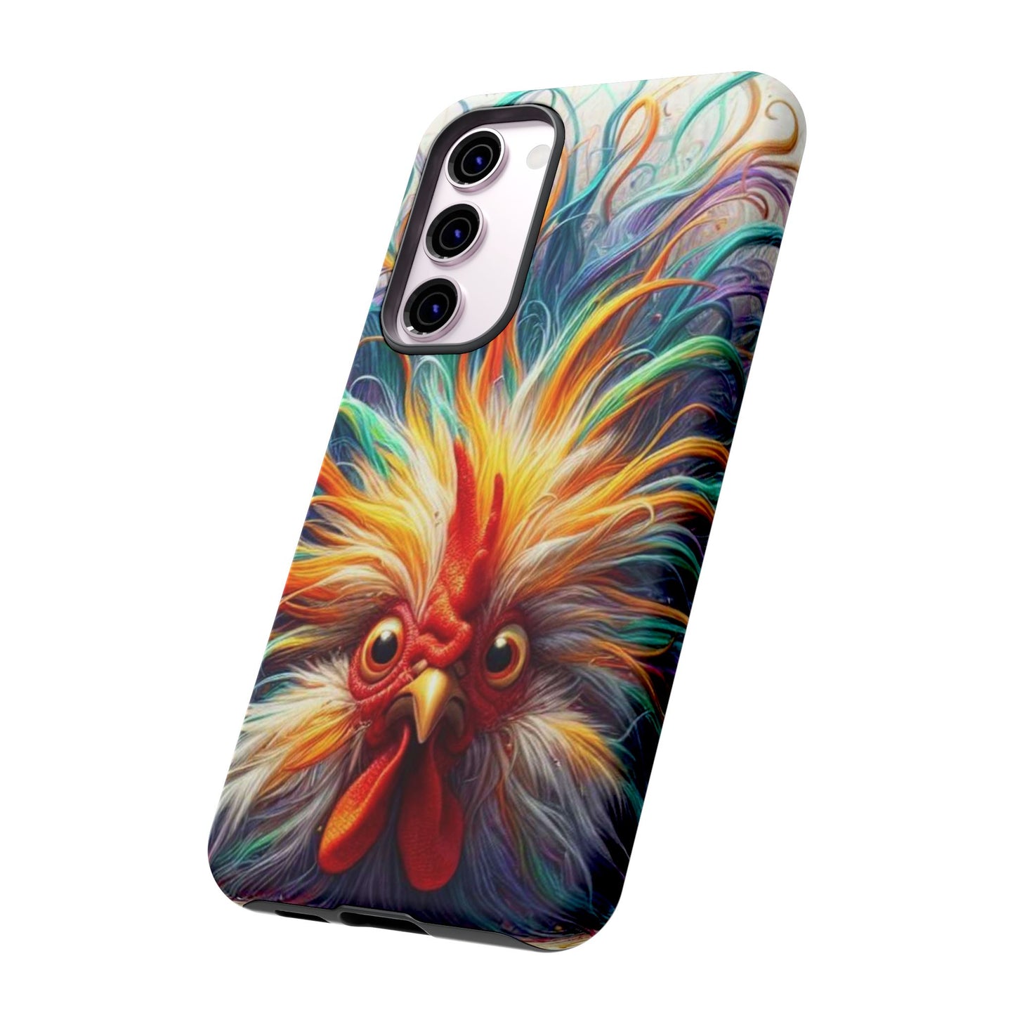 Phone Case - Frazzled Feather Friend Tough Case