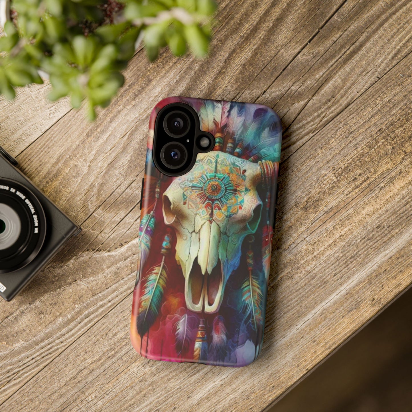 Tough Cases bull skull