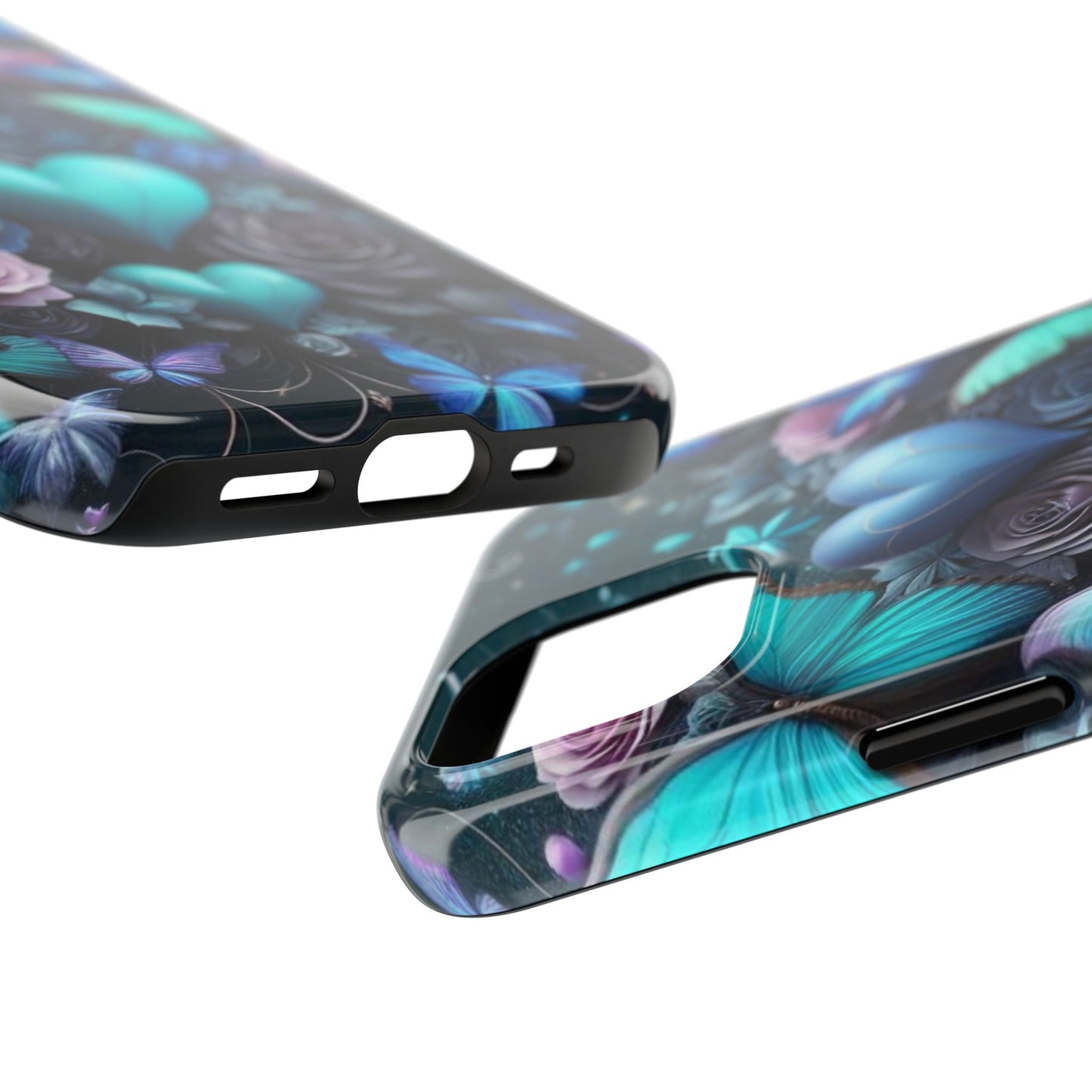 Tough Phone Cases butterfly heart