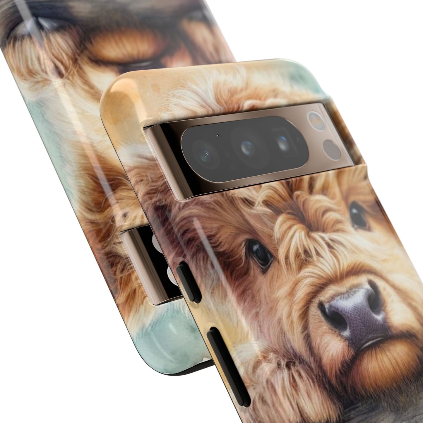 Tough Cases - Cute Highland Cow iPhone Case
