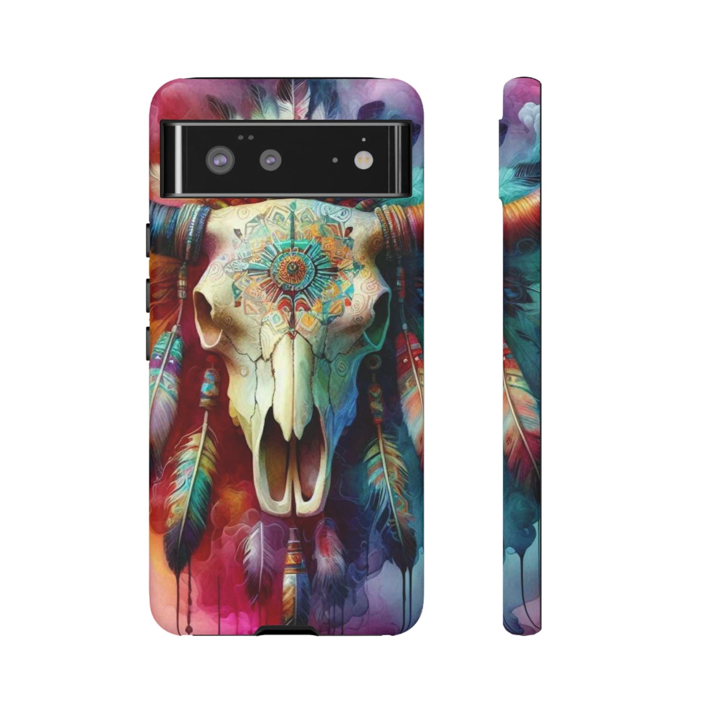 Tough Cases bull skull
