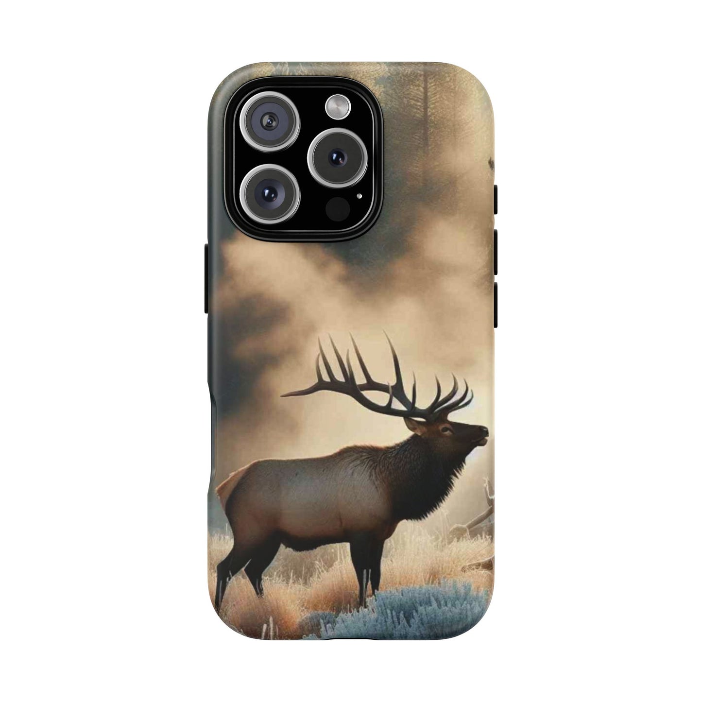 Phone Case - Elk on a Frosty Morning Design