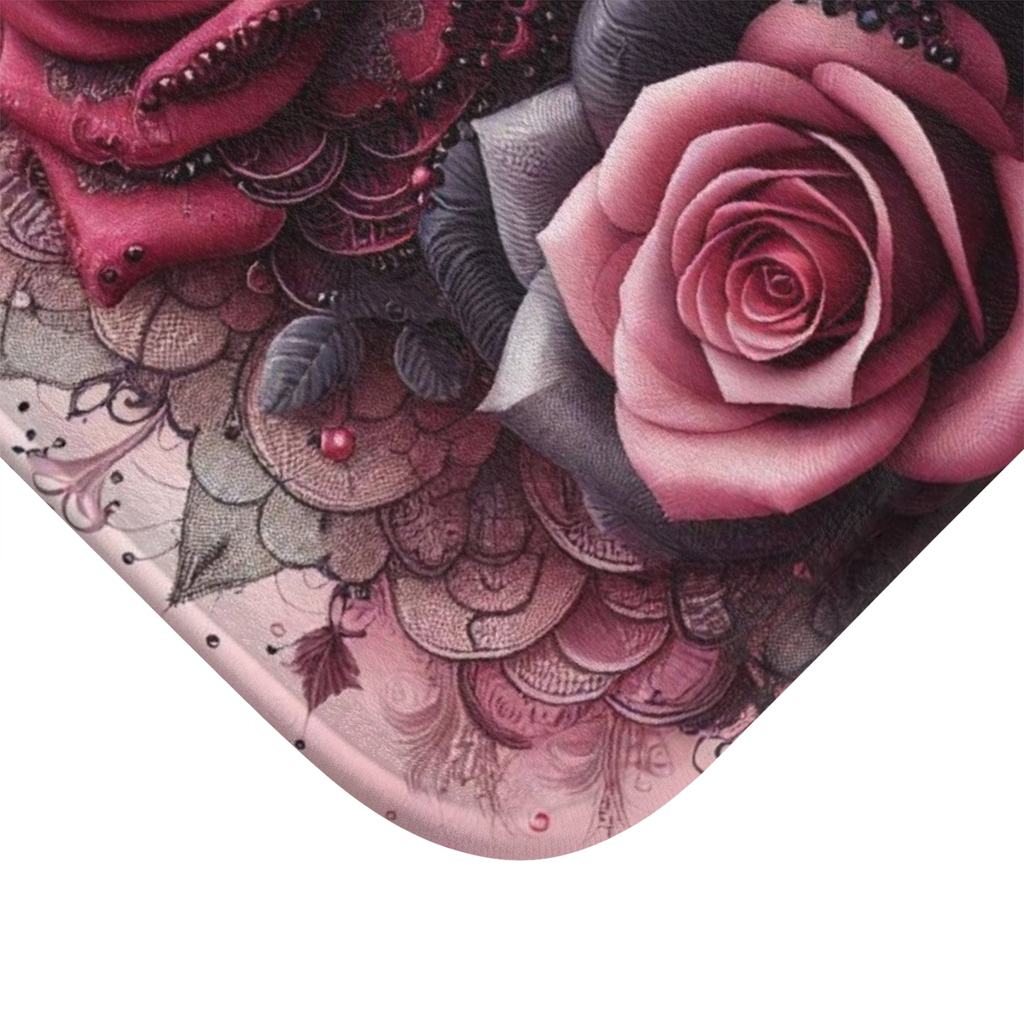 Bath Mat - Roses