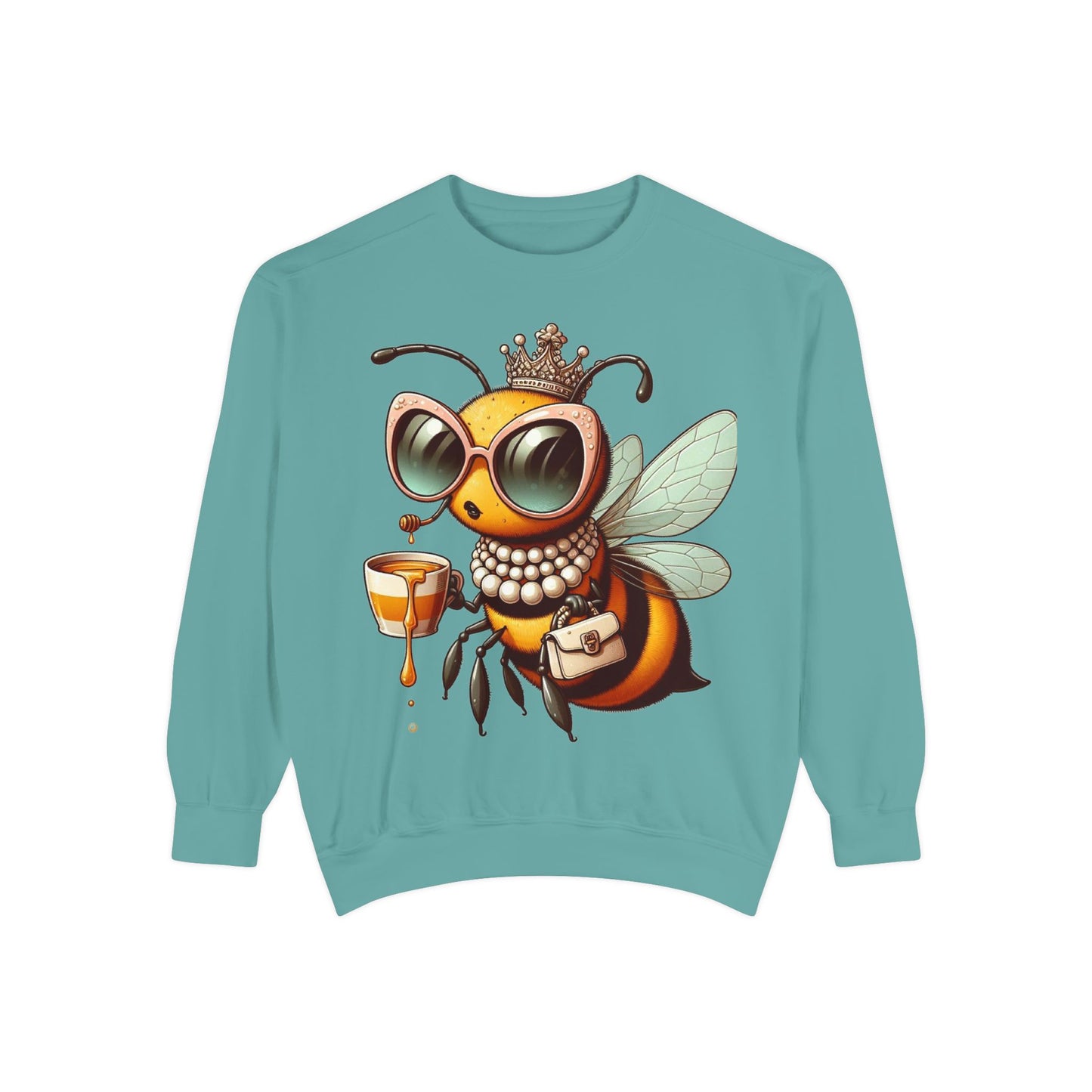 Unisex Garment-Dyed Sweatshirt bougie bee