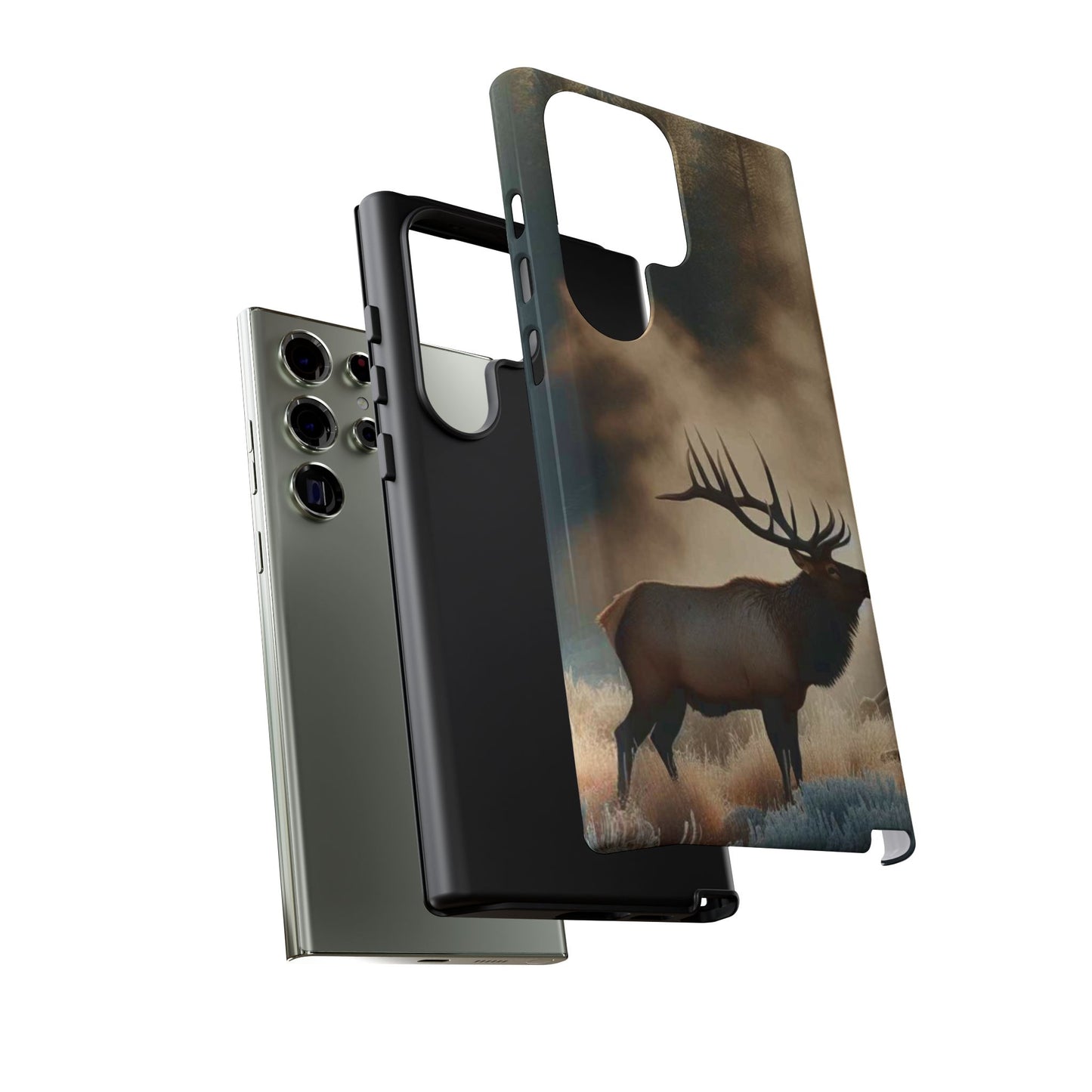 Phone Case - Elk on a Frosty Morning Design