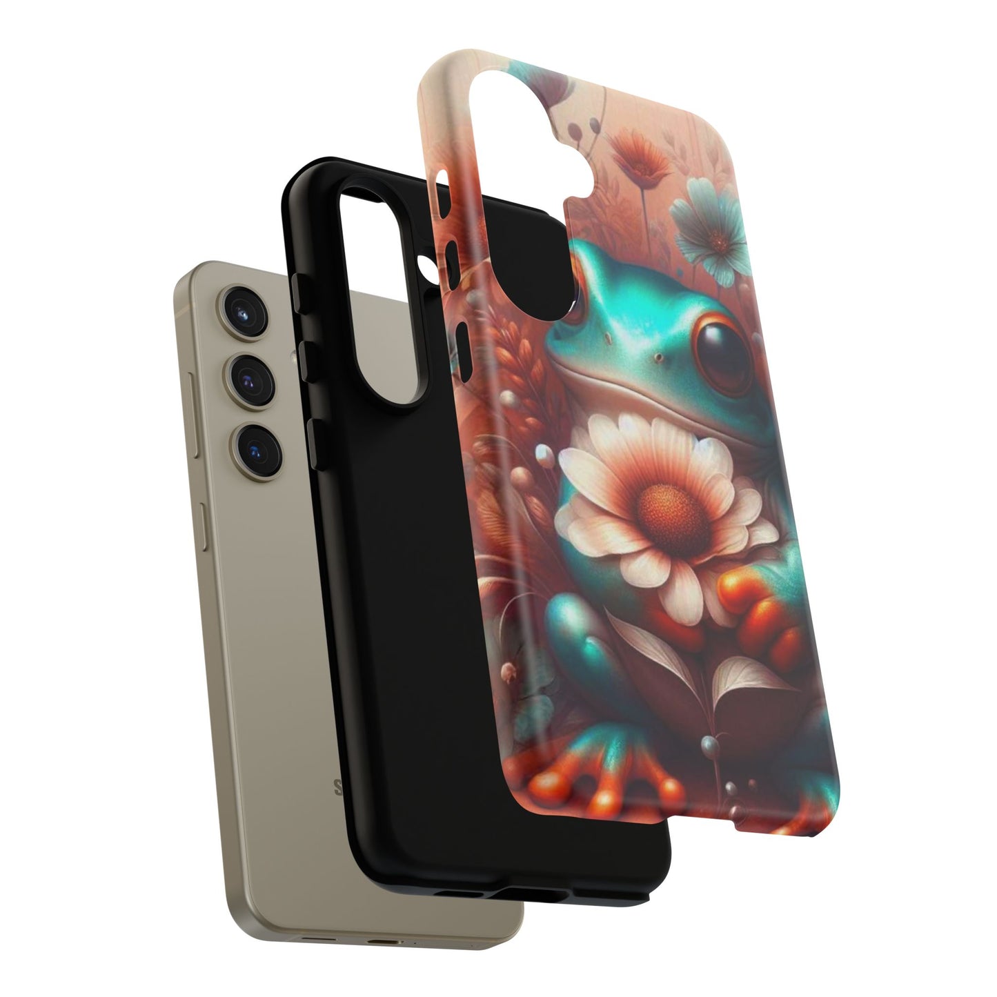 Phone Case Froggy Flower Days Tough Cases