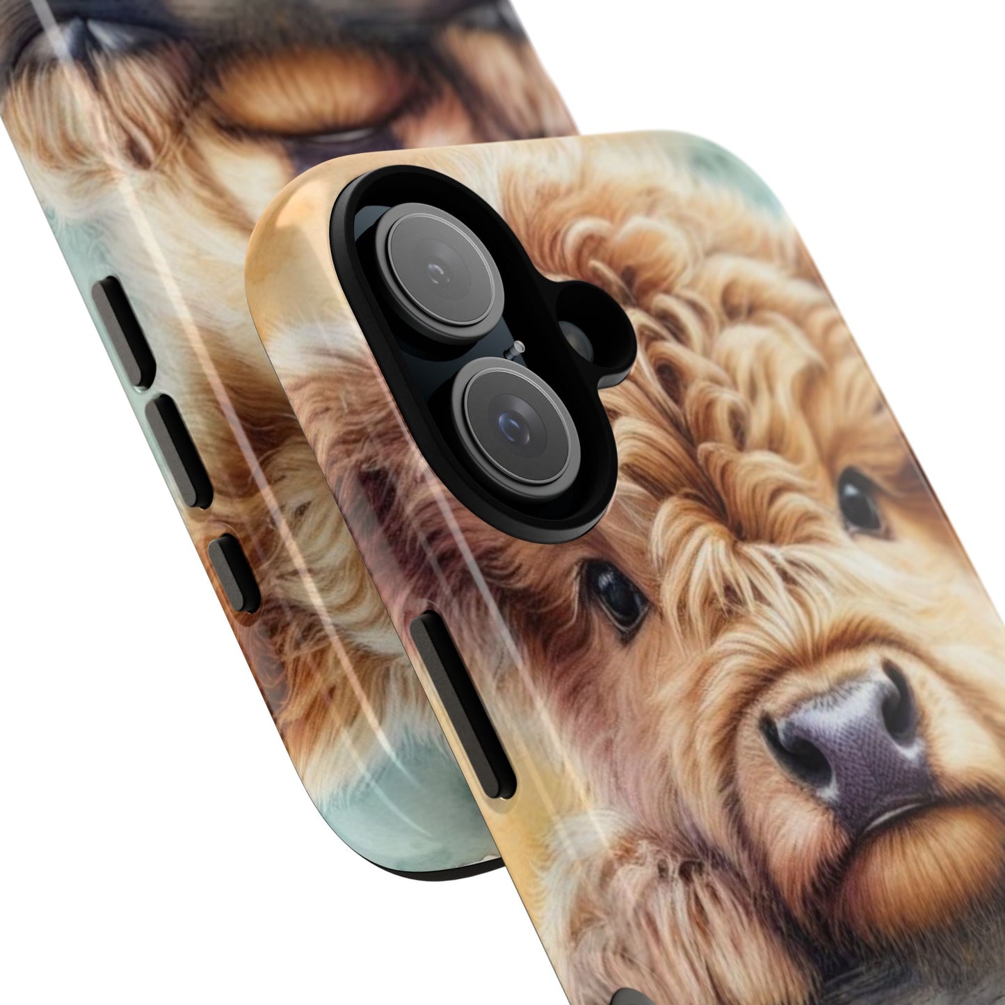 Tough Cases - Cute Highland Cow iPhone Case
