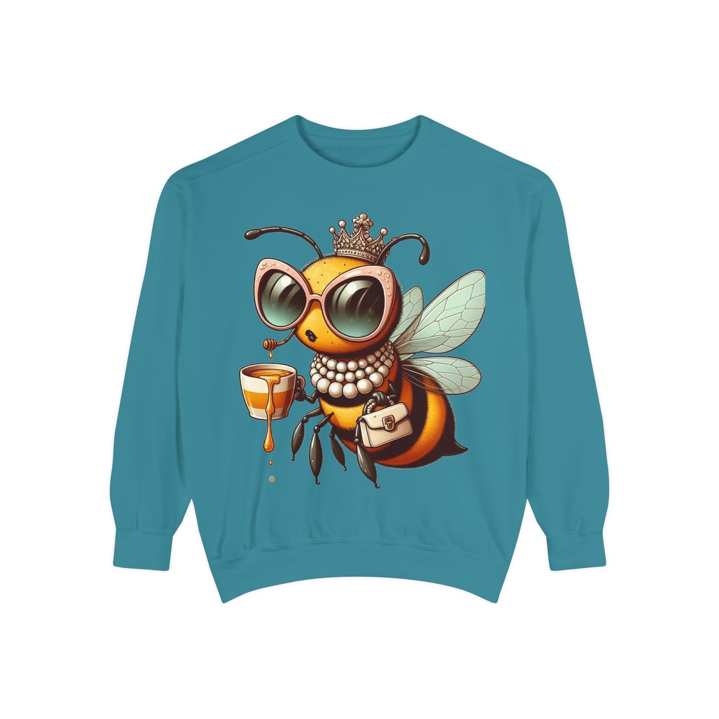 Unisex Garment-Dyed Sweatshirt bougie bee