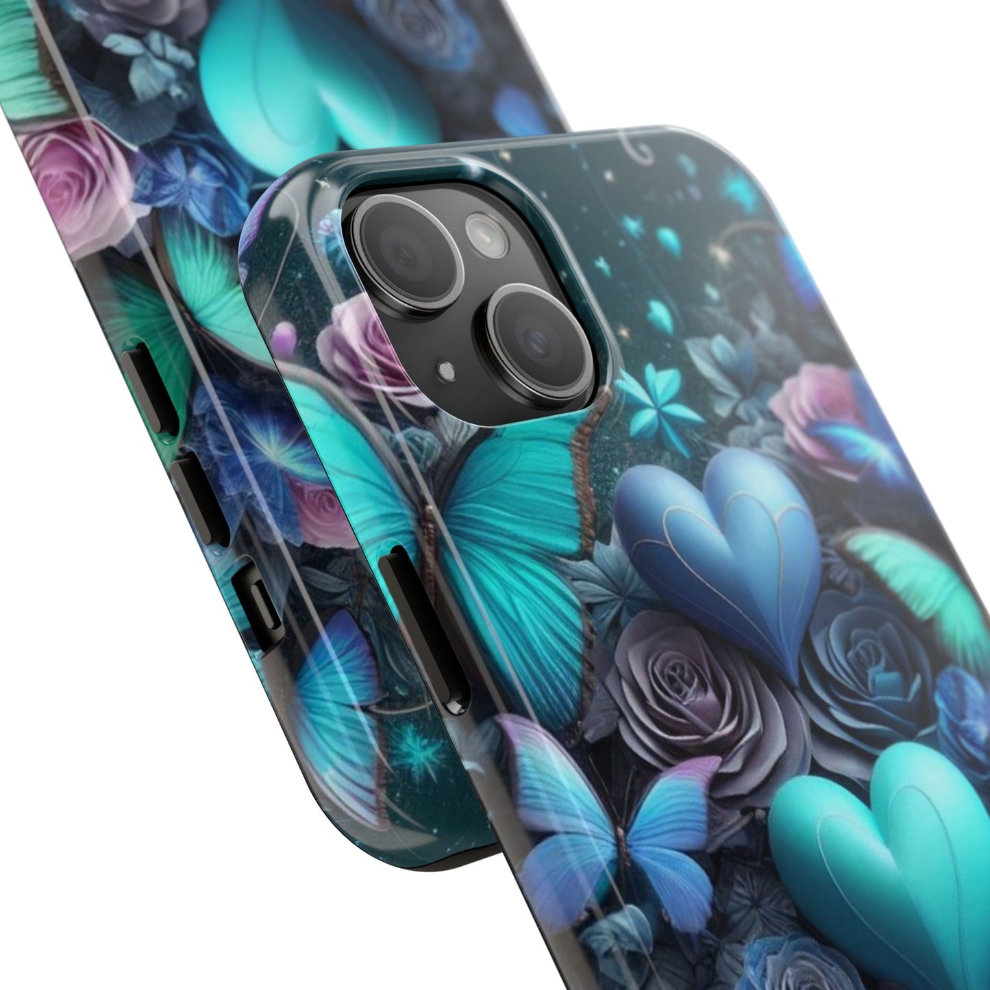 Tough Phone Cases butterfly heart
