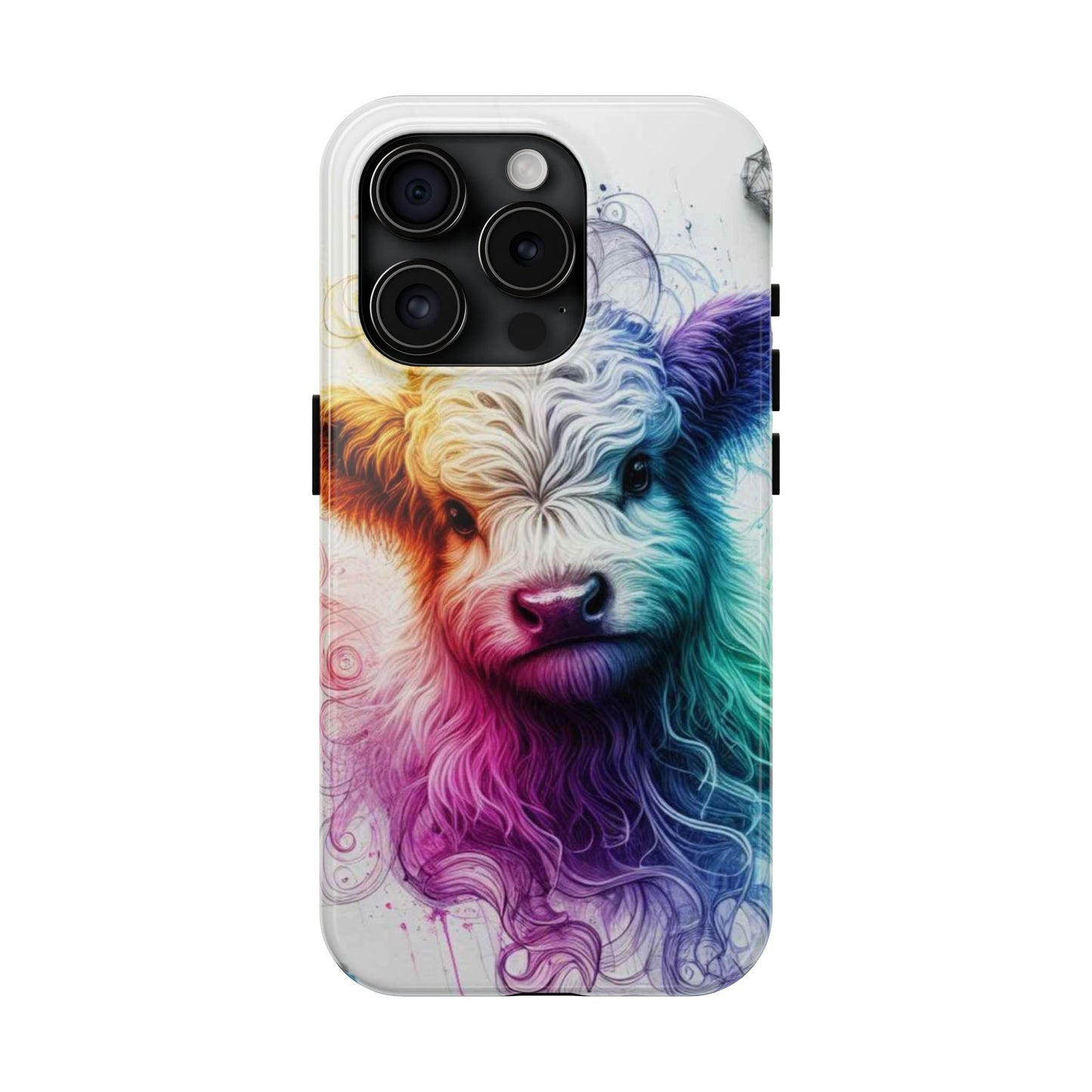 Tough Phone Cases - Cute Cow