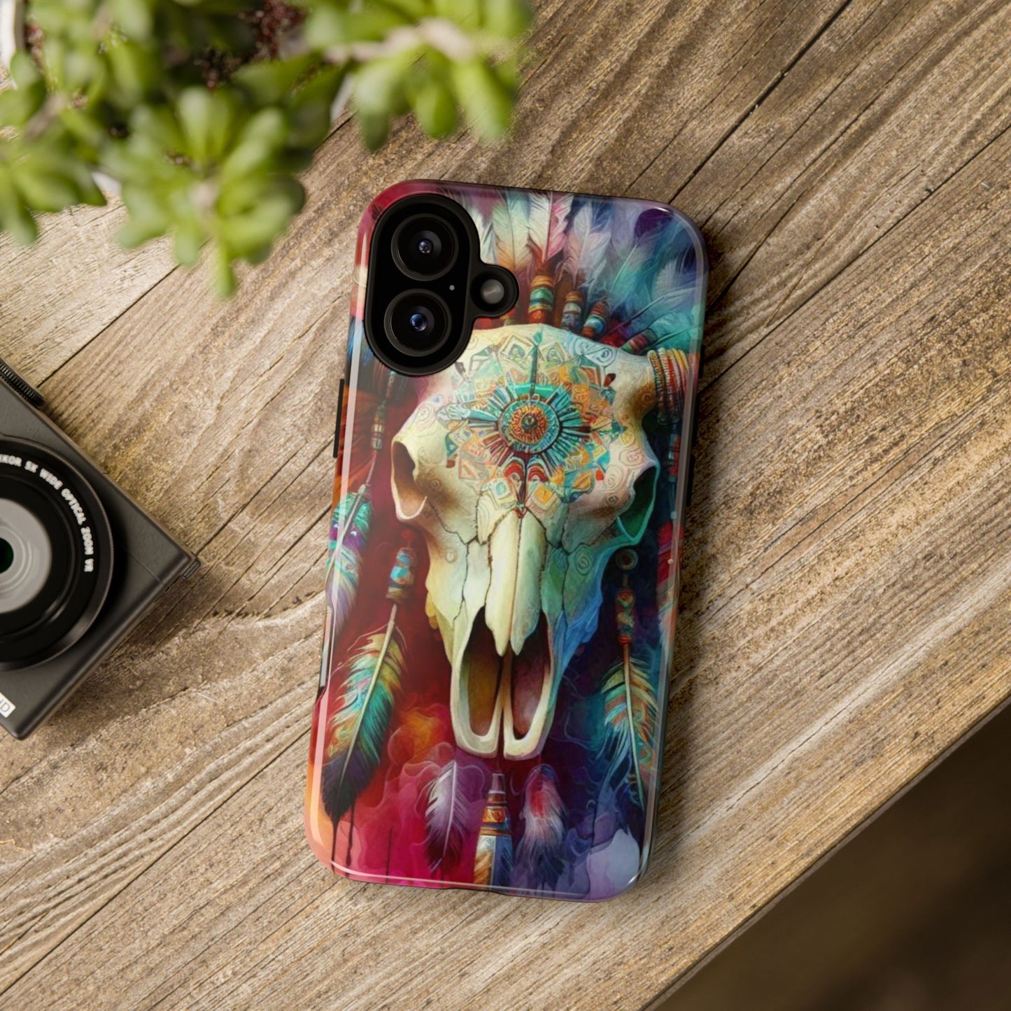 Tough Cases bull skull