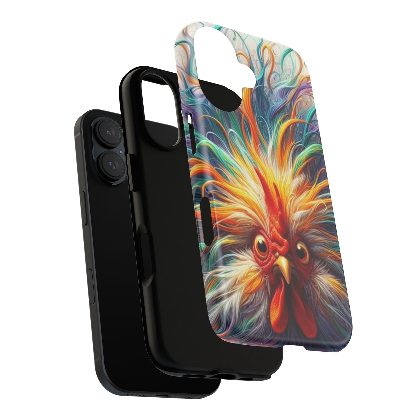 Phone Case - Frazzled Feather Friend Tough Case