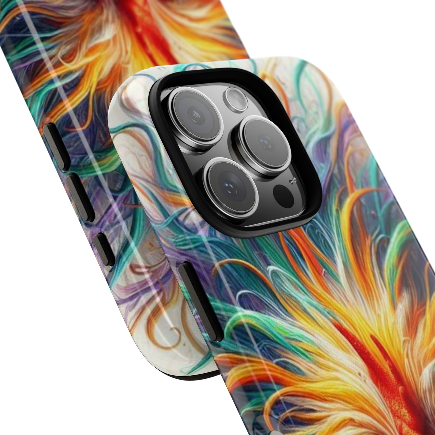 Phone Case - Frazzled Feather Friend Tough Case