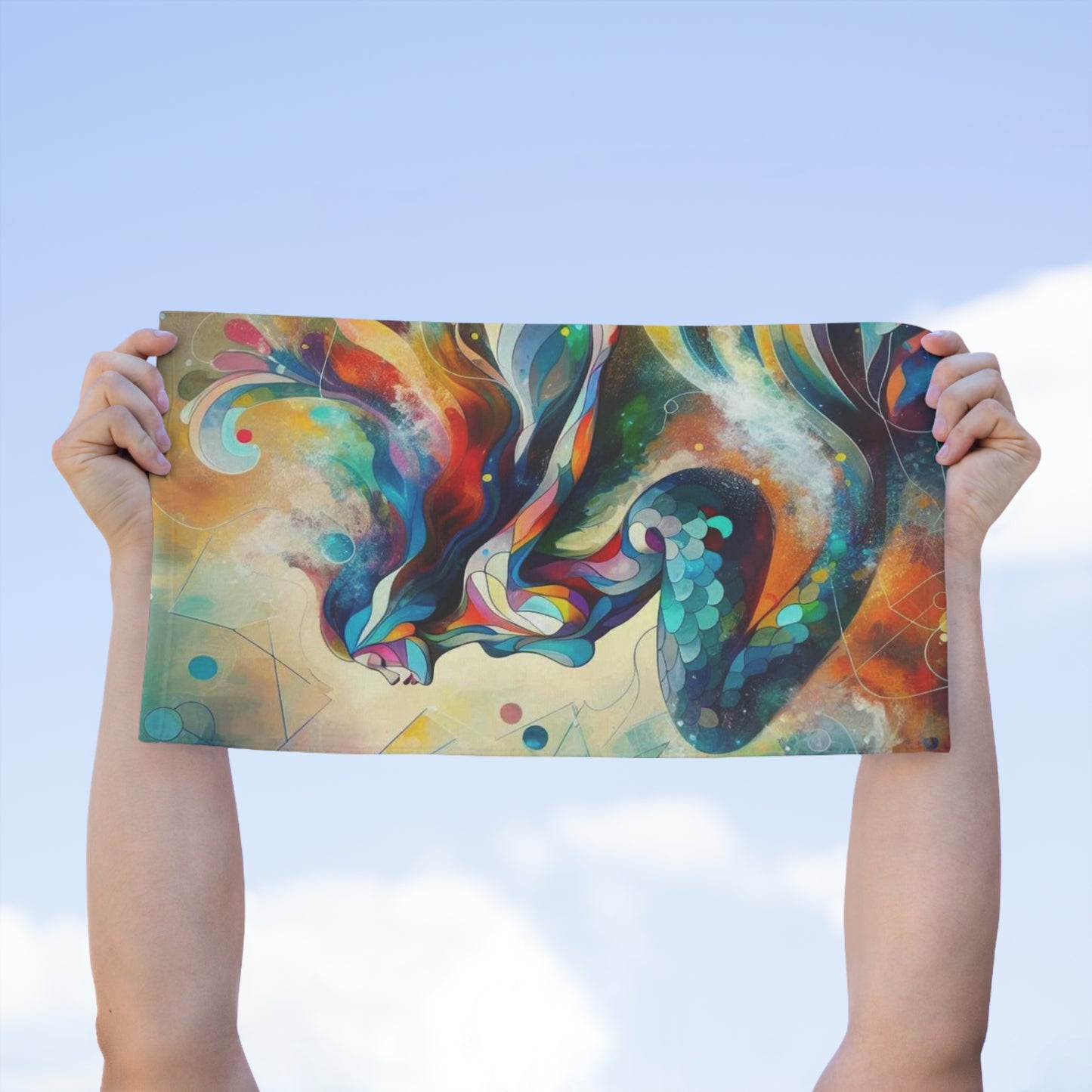 Rally Towel, 11x18 - mermaid