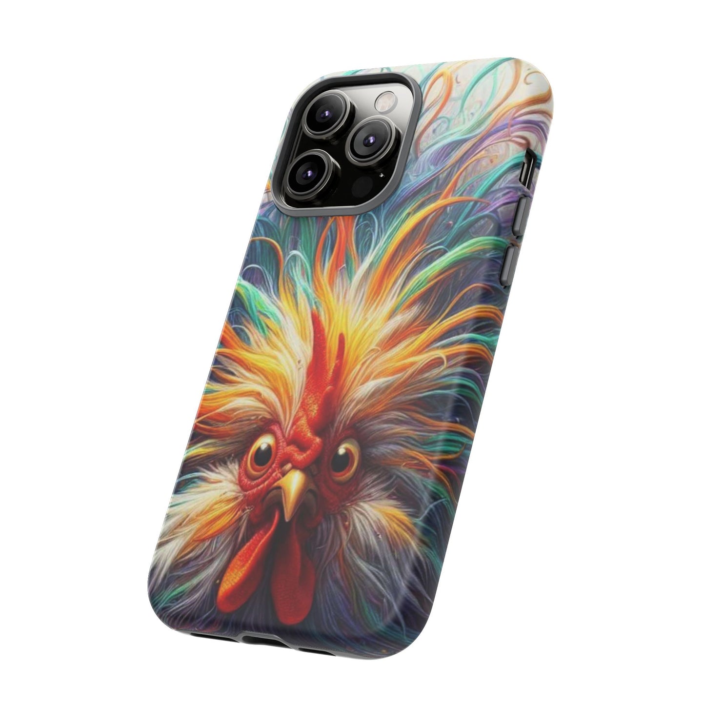 Phone Case - Frazzled Feather Friend Tough Case