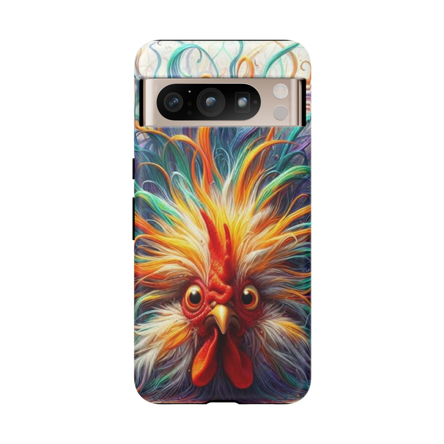 Phone Case - Frazzled Feather Friend Tough Case