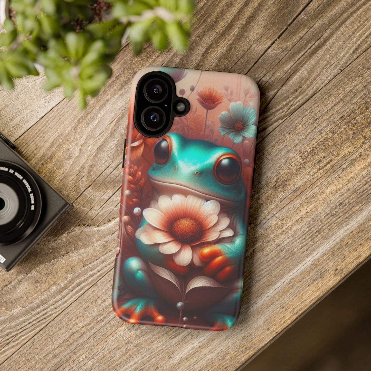 Phone Case Froggy Flower Days Tough Cases