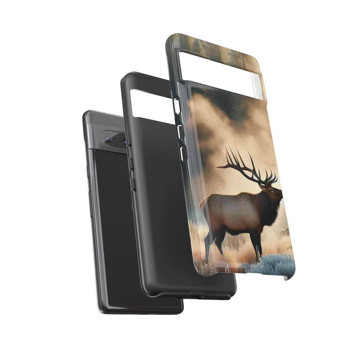 Phone Case - Elk on a Frosty Morning Design