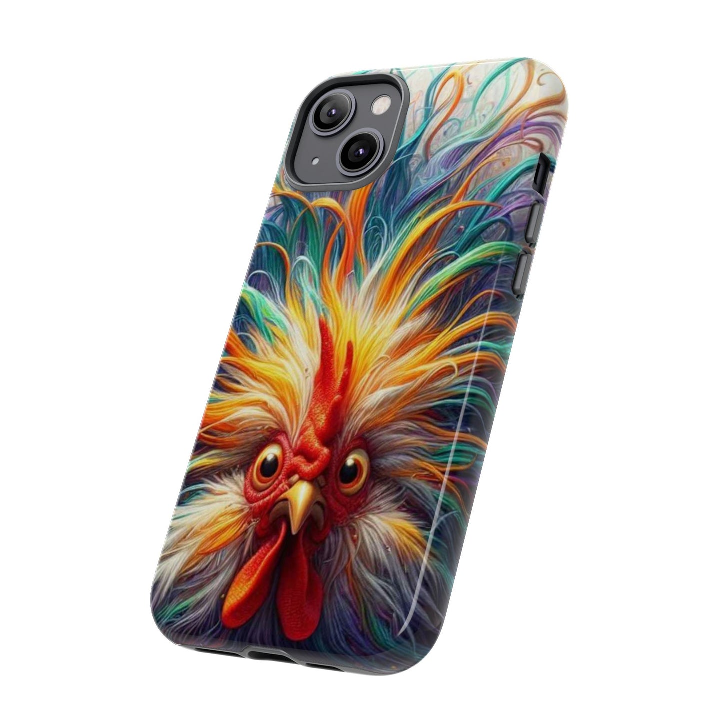 Phone Case - Frazzled Feather Friend Tough Case