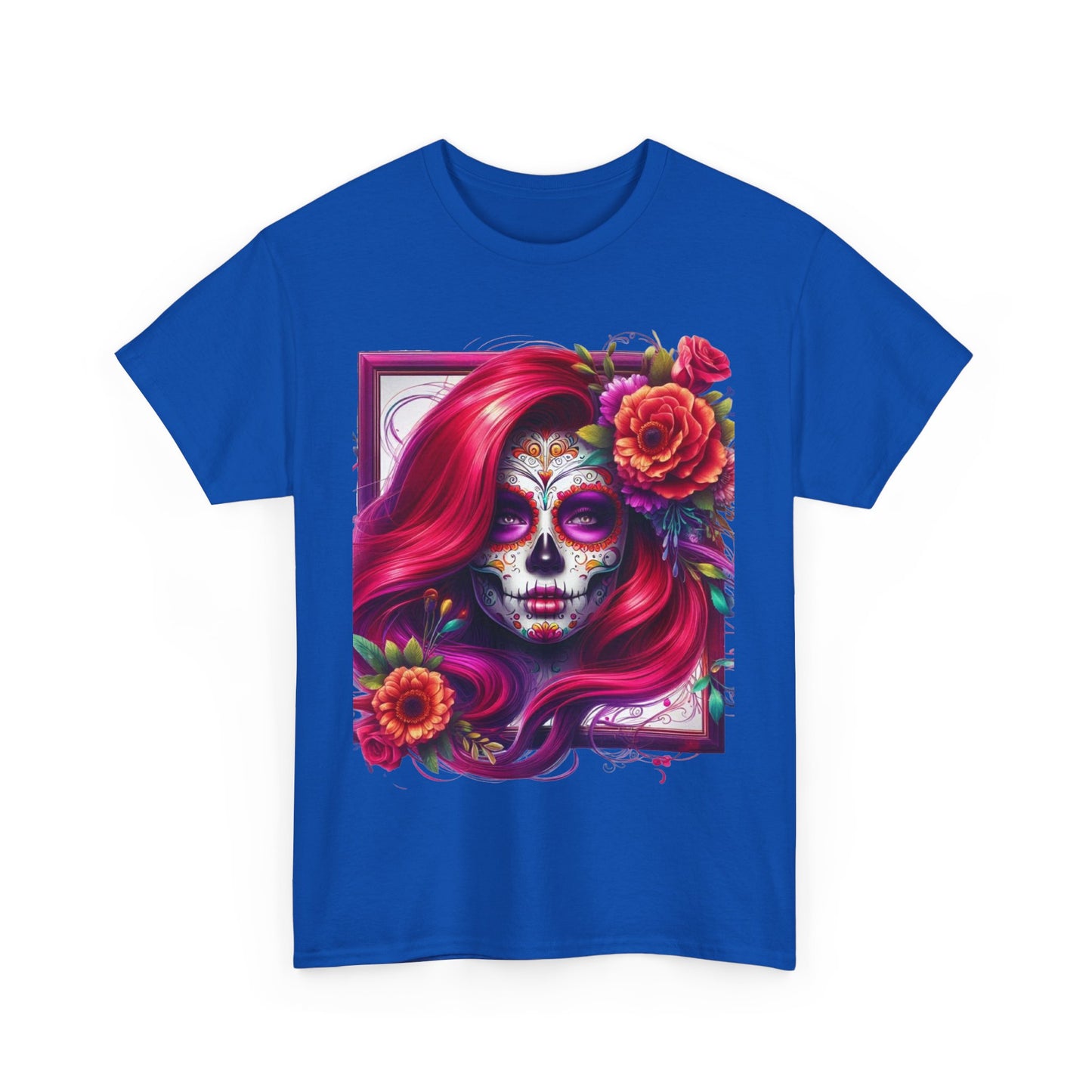 Unisex Heavy Cotton Tee sugar skull